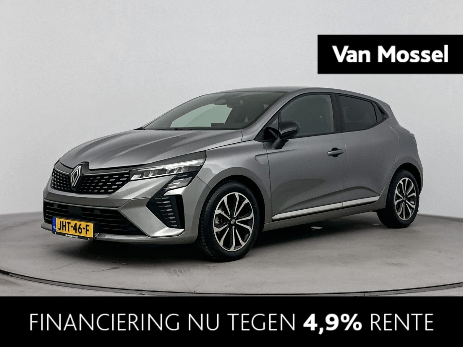 Renault Clio 1.0 TCe 90Pk Techno | Navigatie met 9.3 Inch Sc, Auto's, Leder en Stof, 19 km/l, 3 cilinders, Parkeersensor