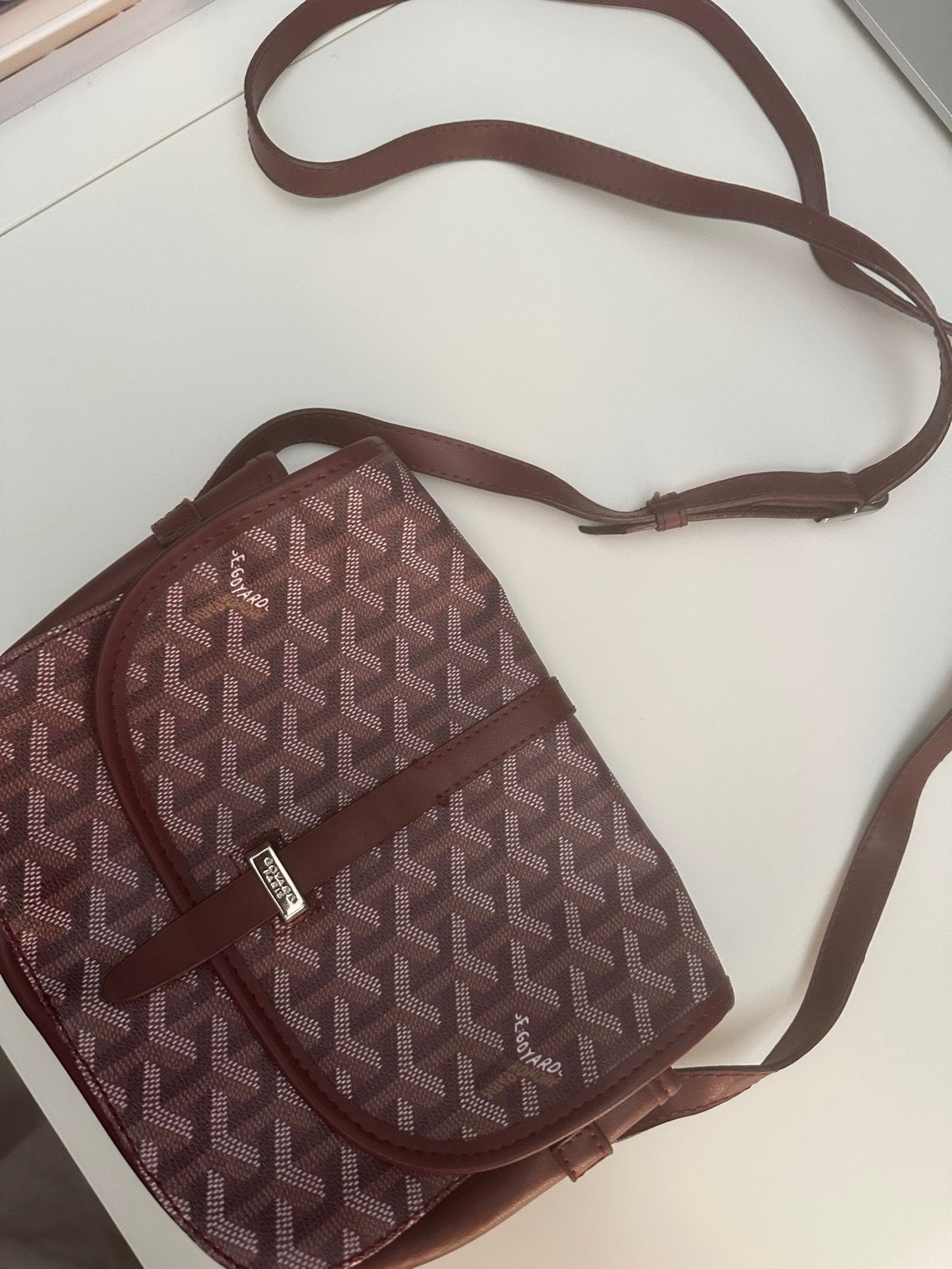 Nieuwe Goyard tas rood, Ophalen of Verzenden, Nieuw, Rood, Schoudertasje
