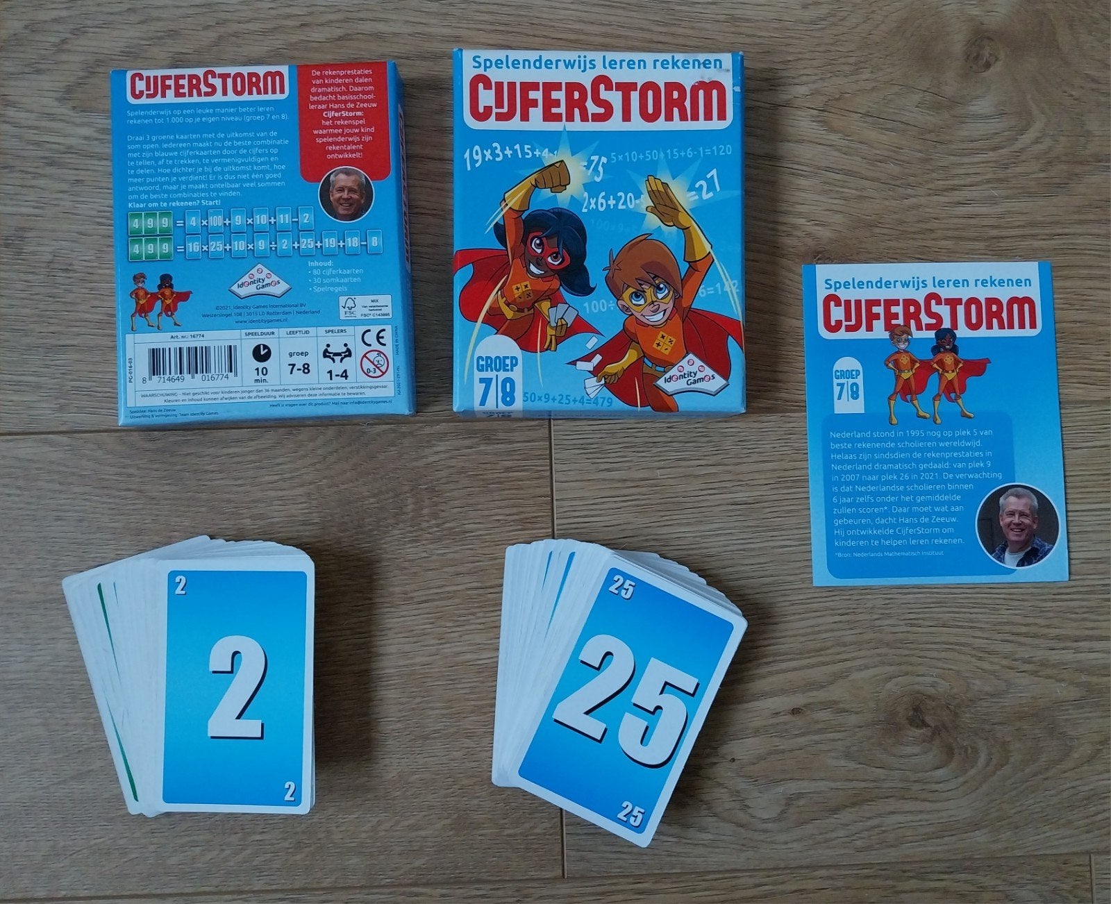 Cijferstorm, spelenderwijs leren, groep 7/8, Ophalen of Verzenden, Nieuw