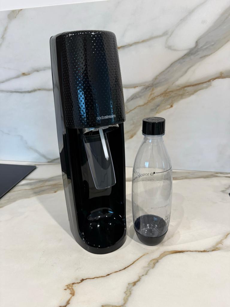 Sodastream spirit met fles en gaspatroon, Witgoed en Apparatuur, Ophalen, Zo goed als nieuw