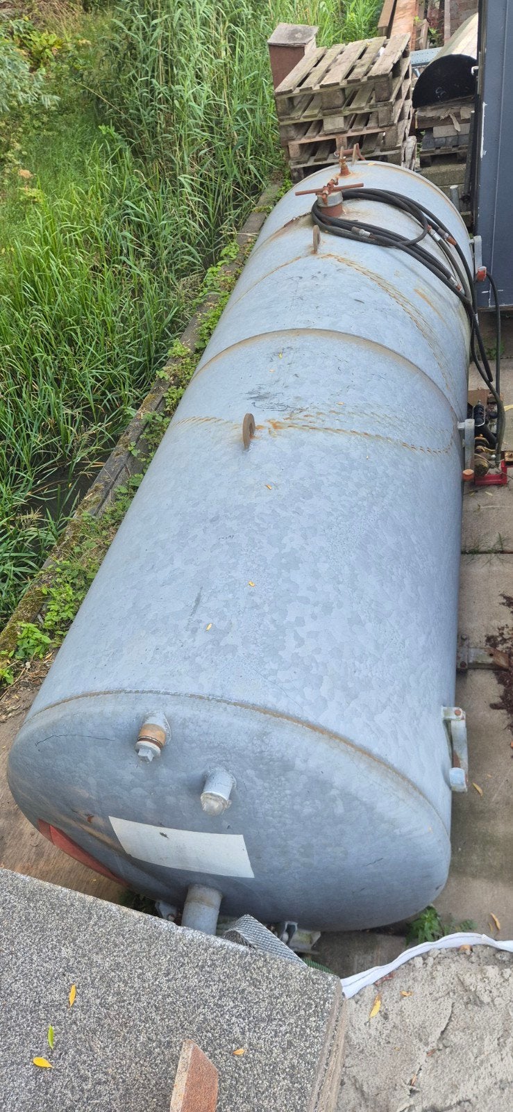 Watertank 7 m³ in goede staat, Ophalen