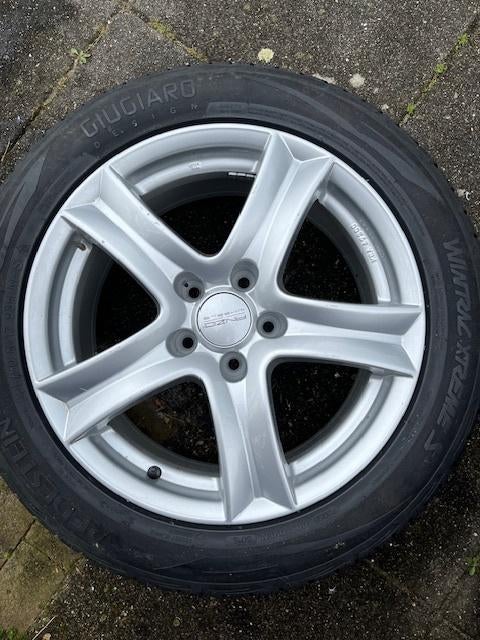 Compleet nieuw reservewiel 225x50R17, Ophalen