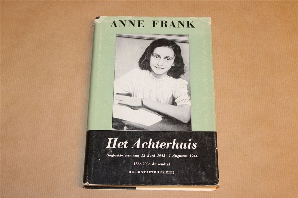 Het Achterhuis — Anne Frank, Contact 1957 Vintage, Boeken, Ophalen of Verzenden, Tweede Wereldoorlog, Gelezen, Overige onderwerpen