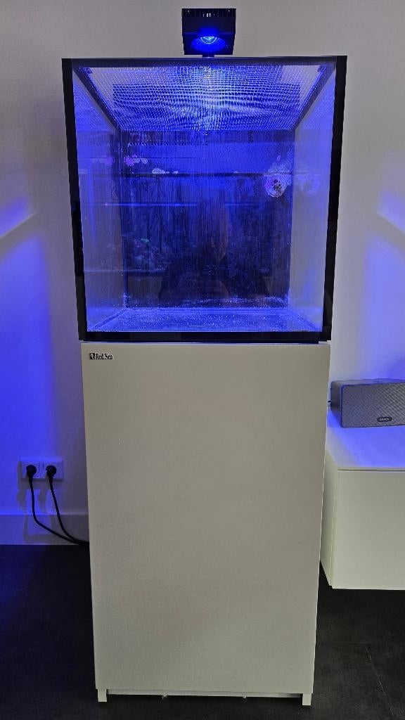 Red Sea Nano G2 XL White (zoutwater) + toebehoren, Dieren en Toebehoren, Ophalen, Red Sea, Gebruikt, Inclusief deksel