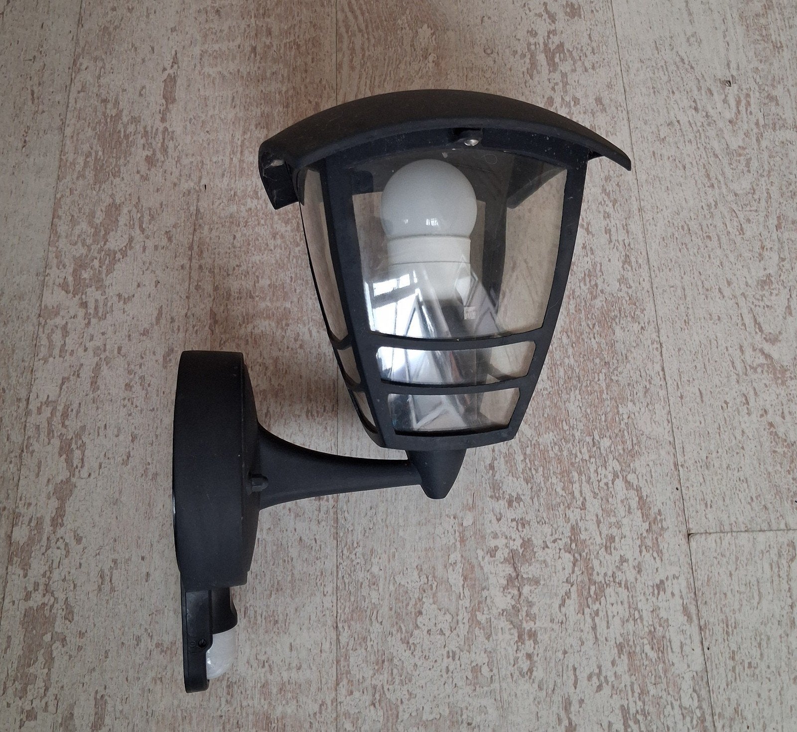 PHILIPS, buiten wandlamp, zwart., Tuin en Terras, Wandlamp, Ophalen of Verzenden, Rvs, 50 tot 250 watt