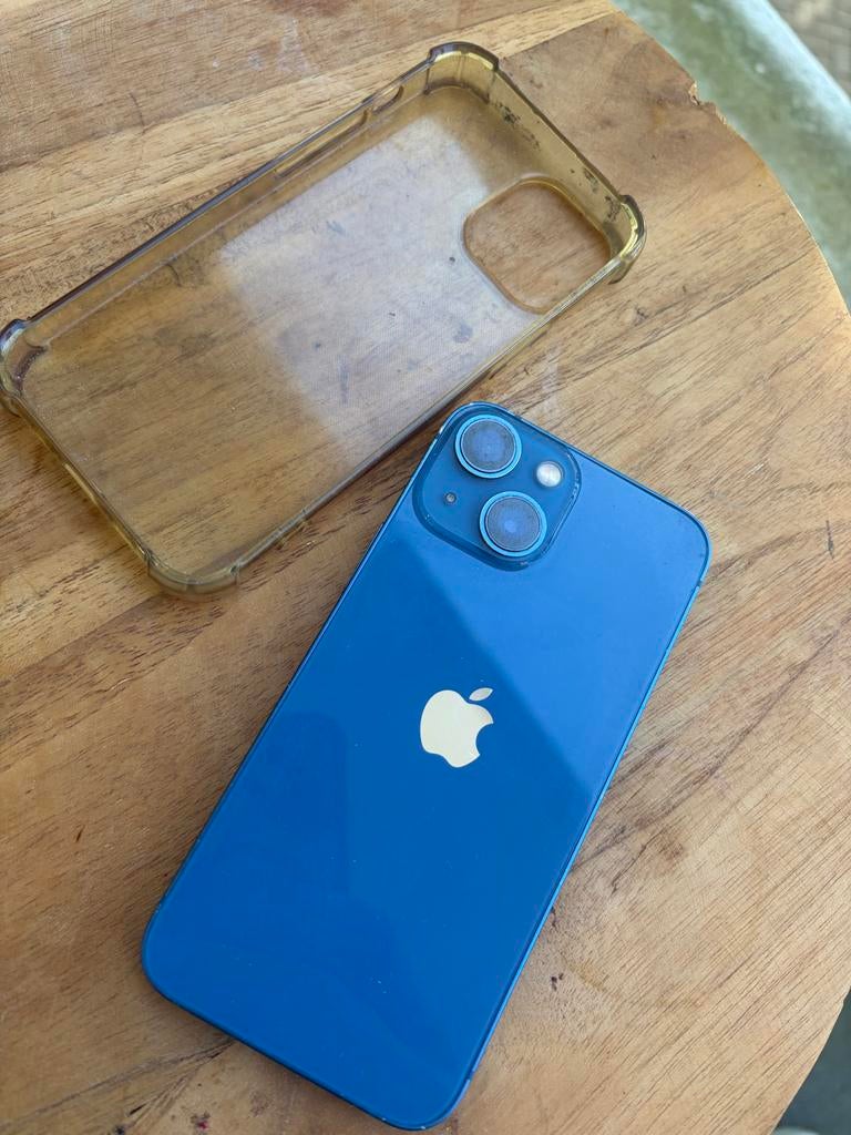 iPhone 13 mini Blauw - Goede staat, inclusief screenprotecto, Ophalen, 128 GB, Blauw, Zo goed als nieuw