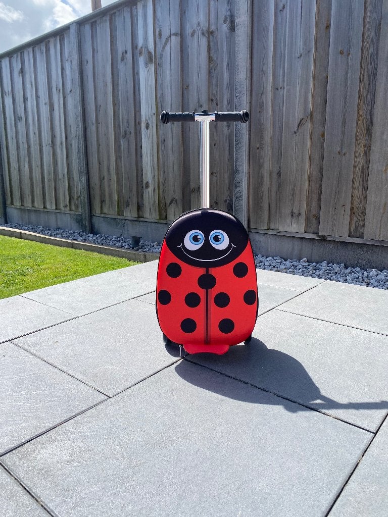 Stepkoffer, Ophalen, Wieltjes, Hard kunststof, Minder dan 50 cm