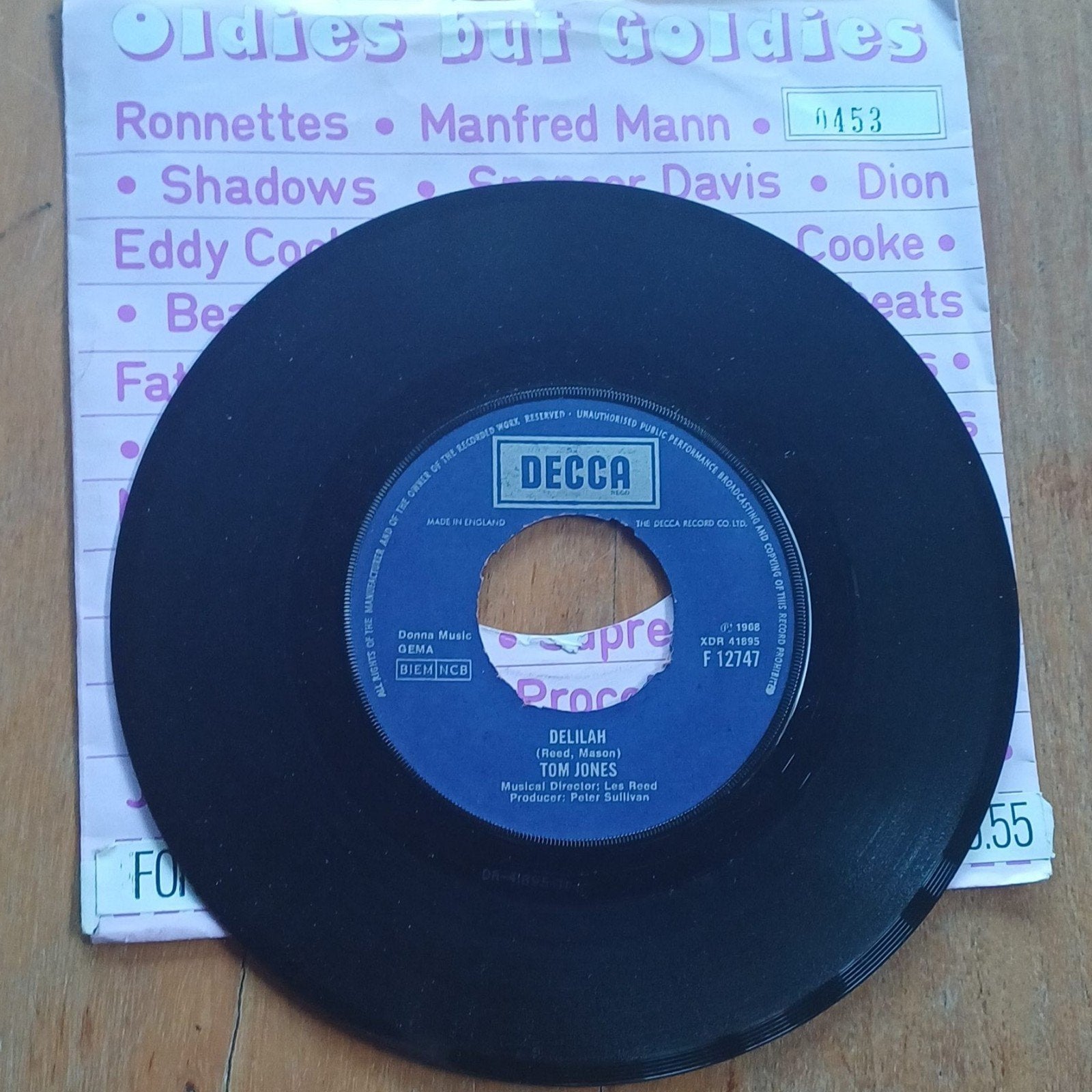 Tom Jones, Ophalen of Verzenden, Zo goed als nieuw, Pop