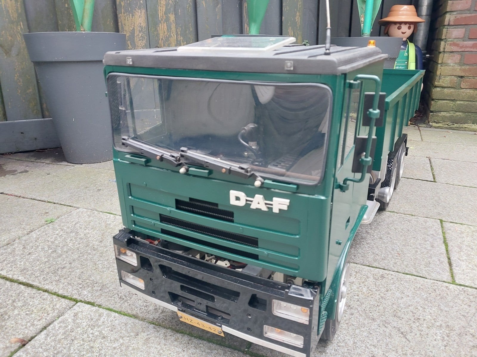 Rc  daf, Ophalen, Onderdeel