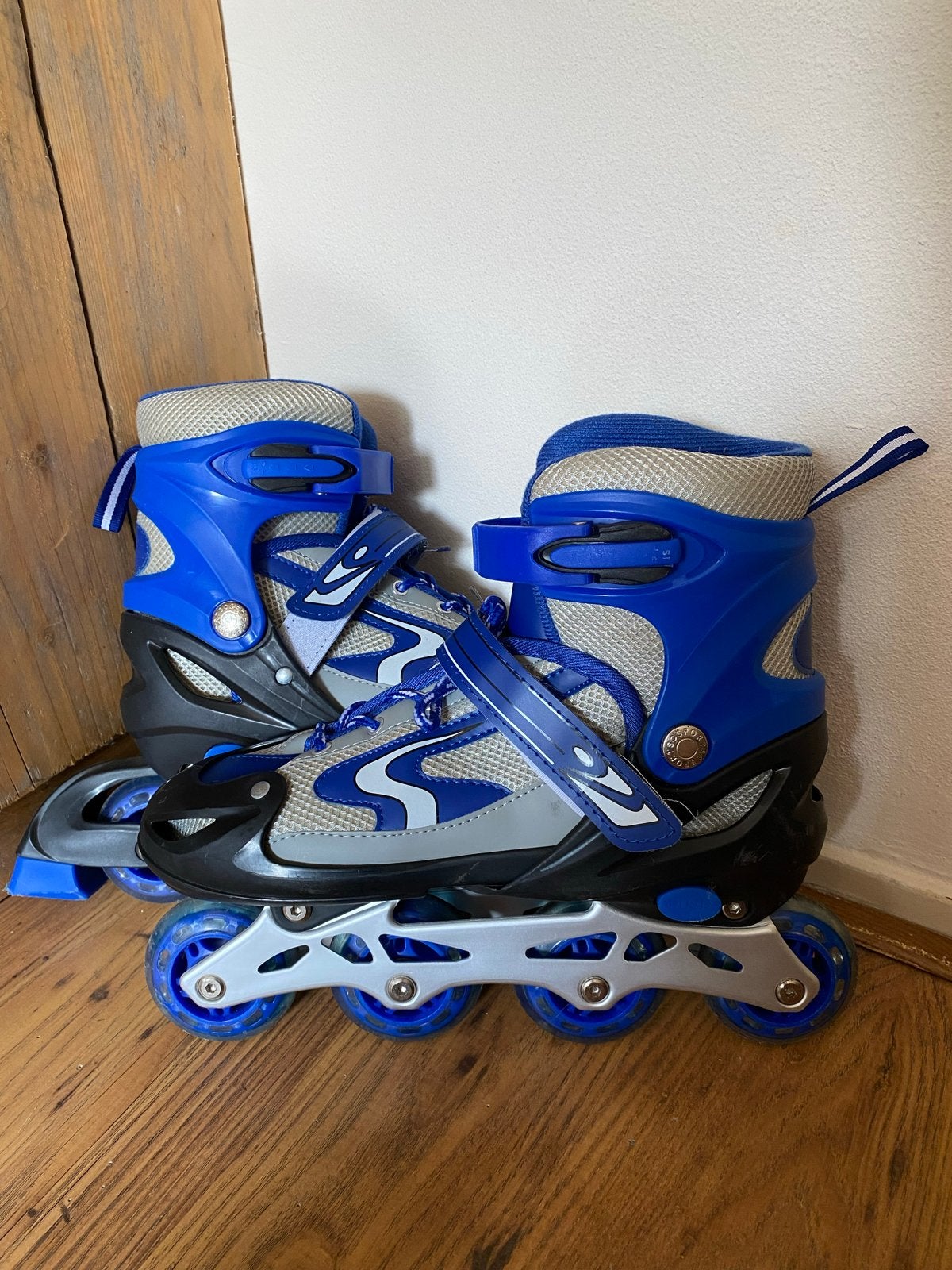Skeelers met beschermingsset - Maat 34-37, Ophalen, Kinderen, Inline skates 4 wielen, Verstelbaar