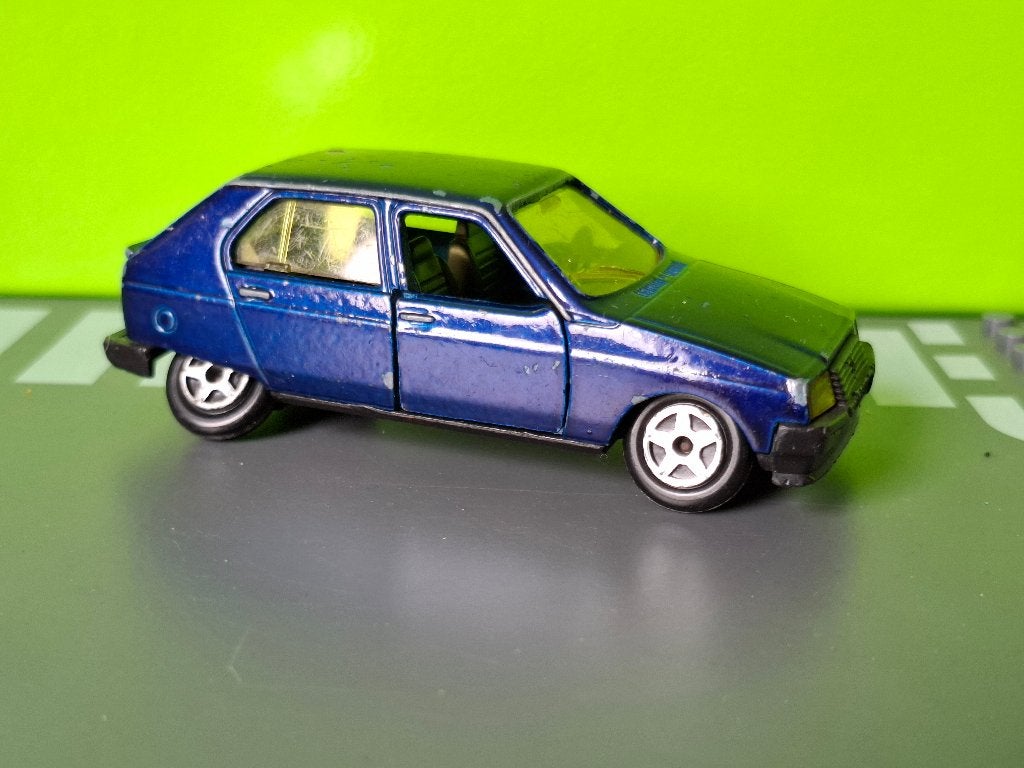Norev - Citroën Visa [donkerblauw] 1/43, Ophalen of Verzenden, Gebruikt, Auto, Norev