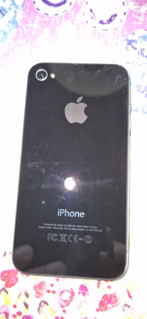 Apple iPhone 4 Zwart - Gebruikt, Telecommunicatie, Mobiele telefoons | Apple iPhone, Ophalen of Verzenden, Gebruikt, Zwart, IPhone 4