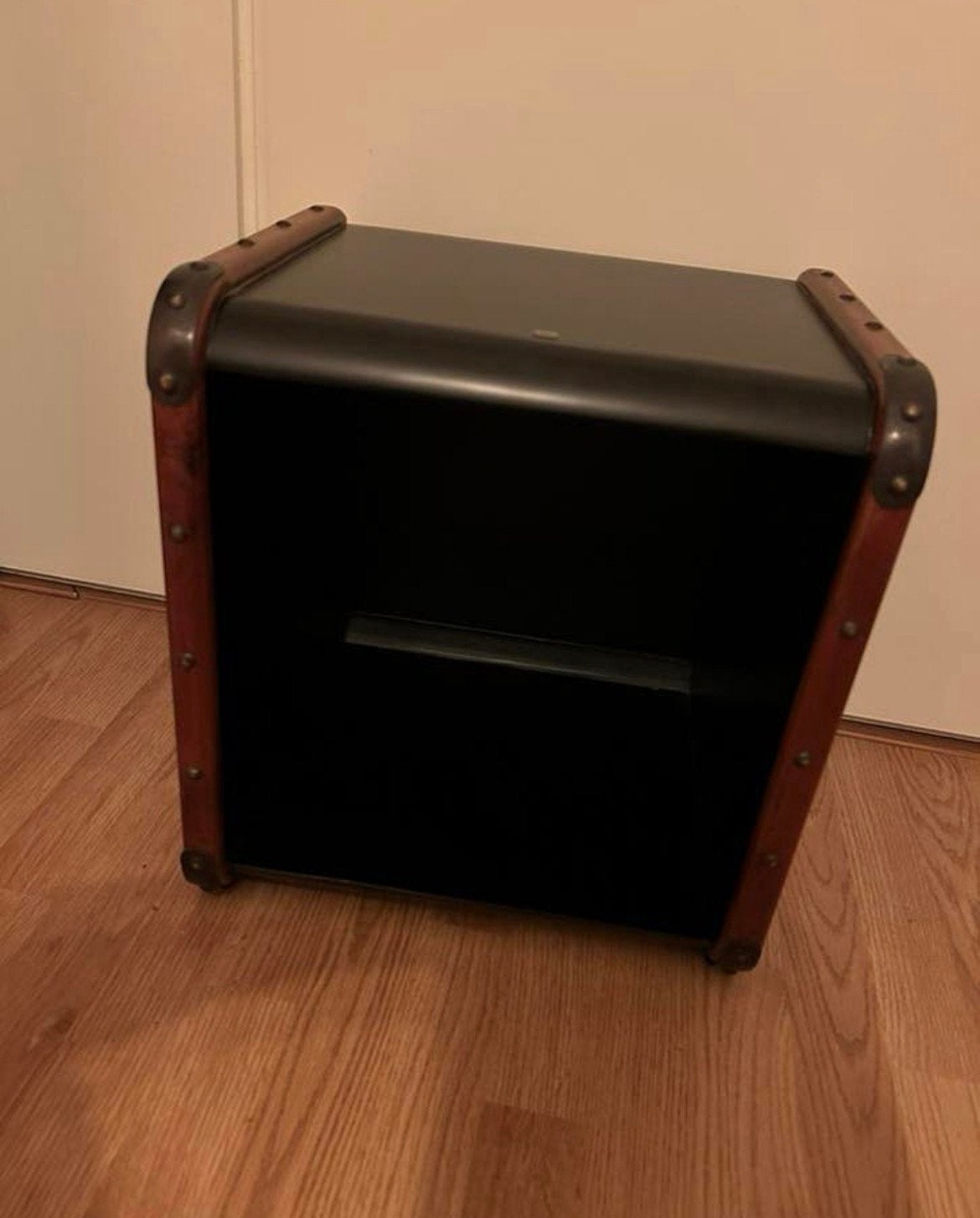 Prachtig nautische kastje, bruin zwart antiek vintage, Antiek en Kunst, Ophalen