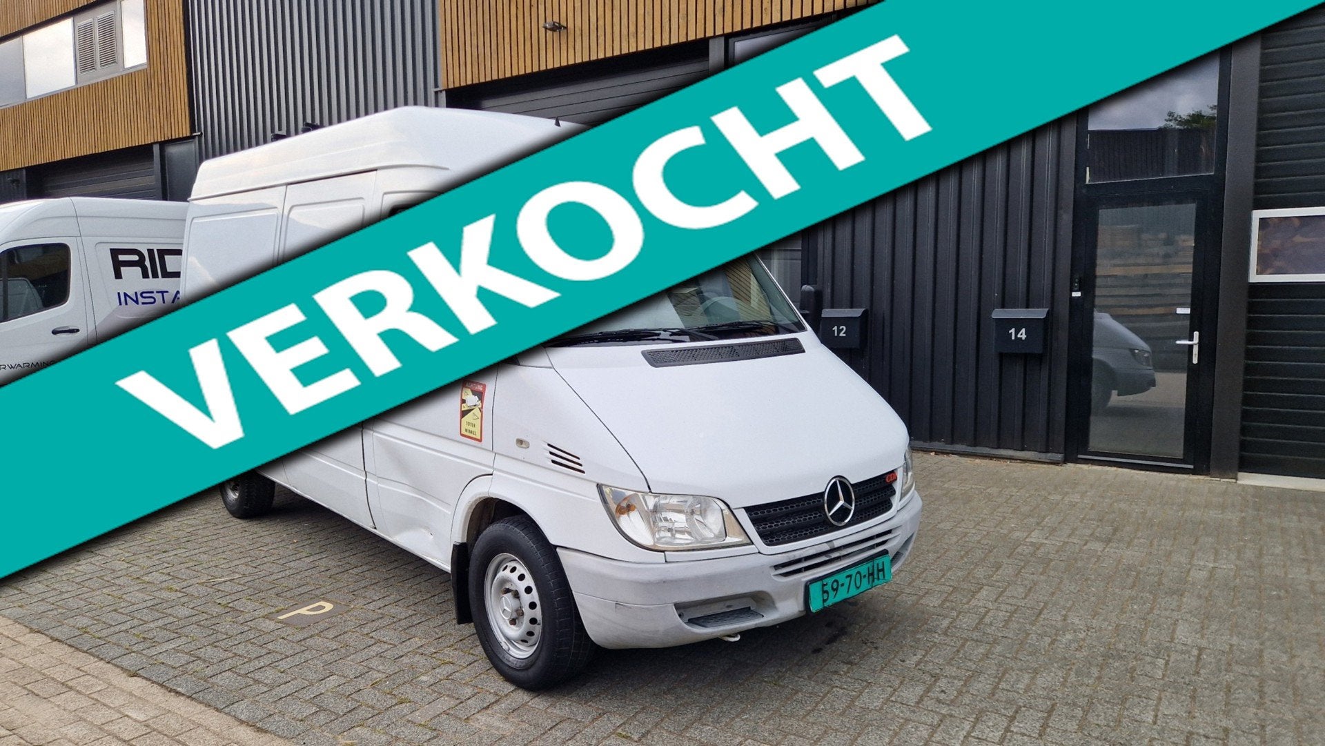 Mercedes-Benz Sprinter 313 CDI 2.2 402 HD RR, Gebruikt, Wit, Bedrijf, Grijs