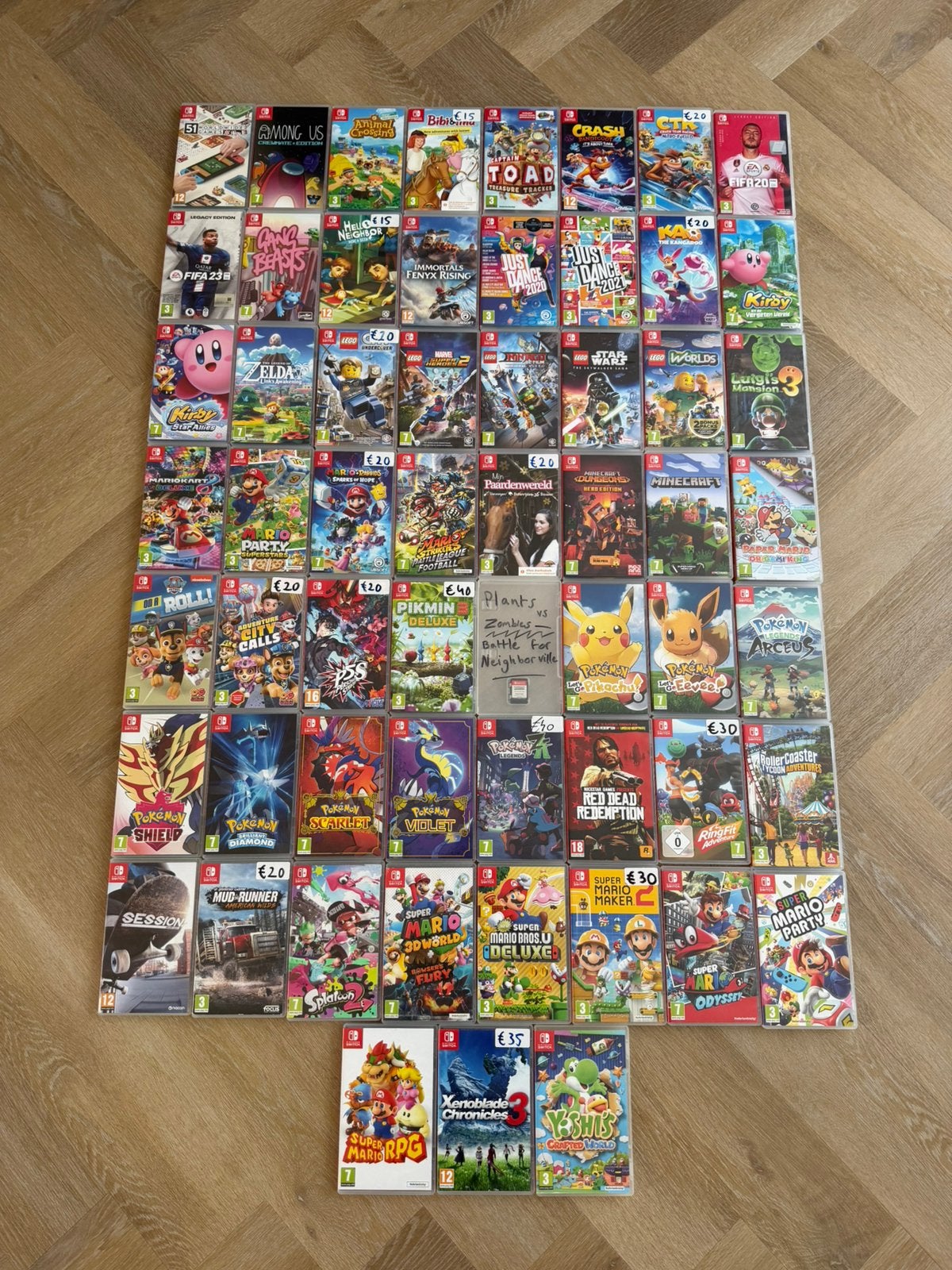 Nintendo switch spellen grote collectie, Spelcomputers en Games, Games | Nintendo Switch, Ophalen of Verzenden, Zo goed als nieuw