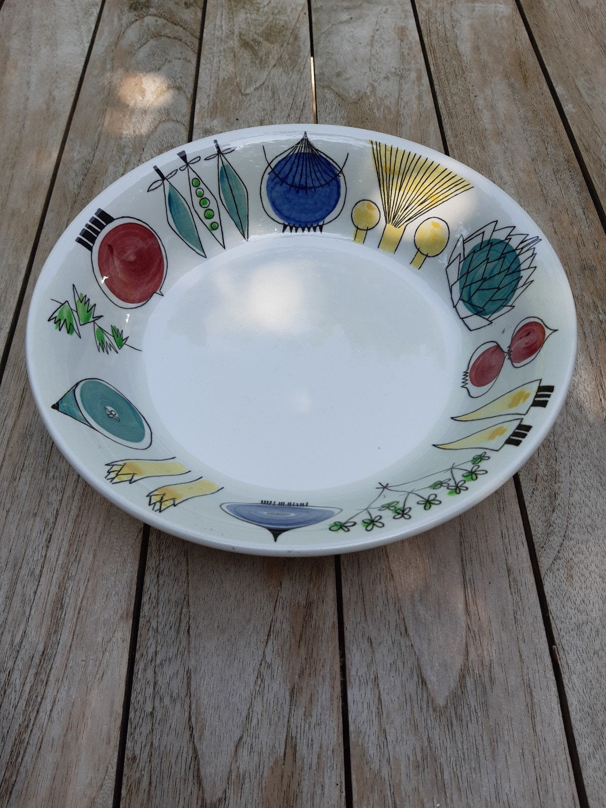 RÖRSTRAND PICKNICK SCHAAL, Antiek en Kunst, Ophalen of Verzenden