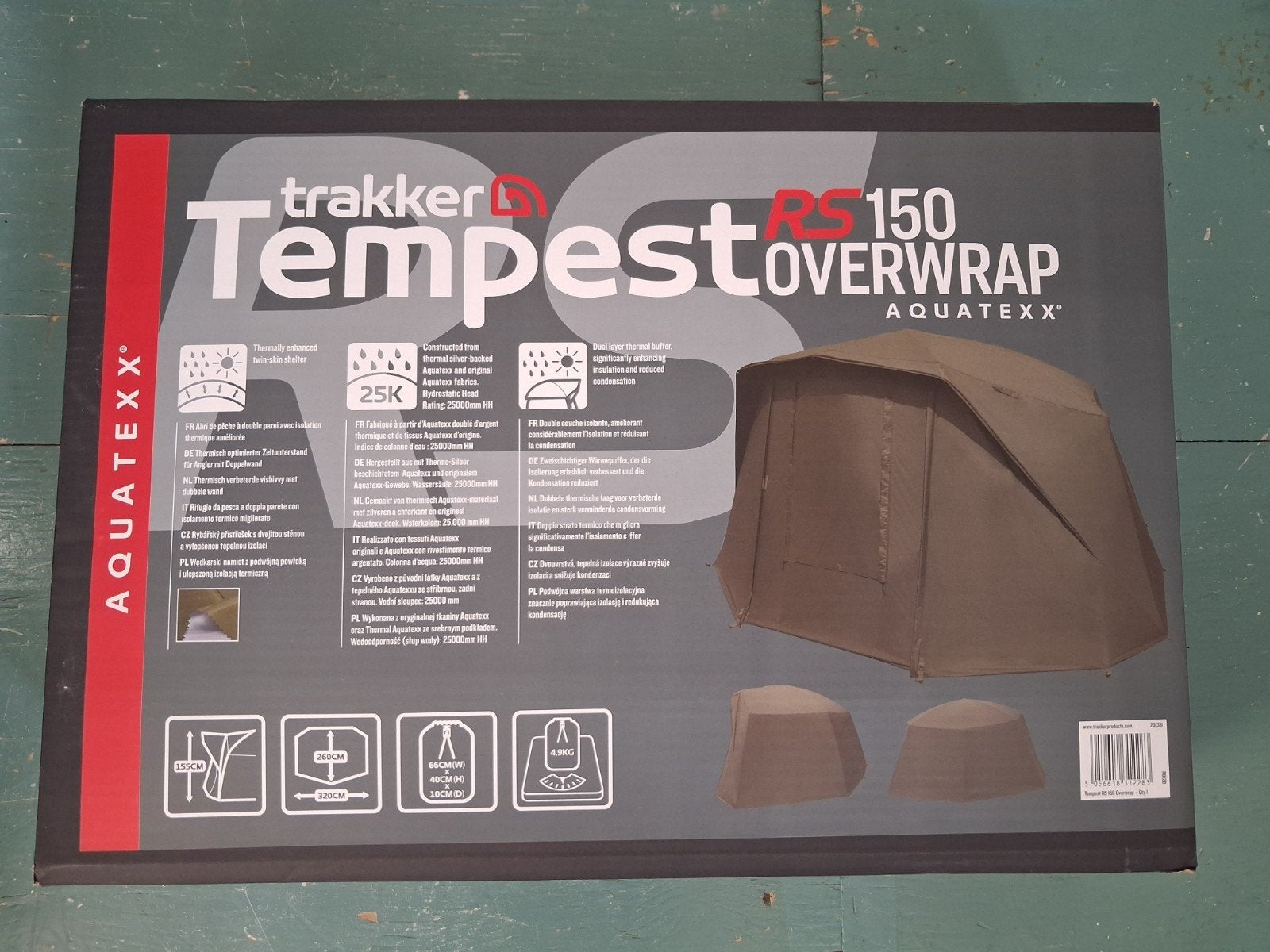 Trakker Tempest RS 150 Aquatexx Overwrap - Nieuw, Ophalen of Verzenden, Nieuw, Overige typen