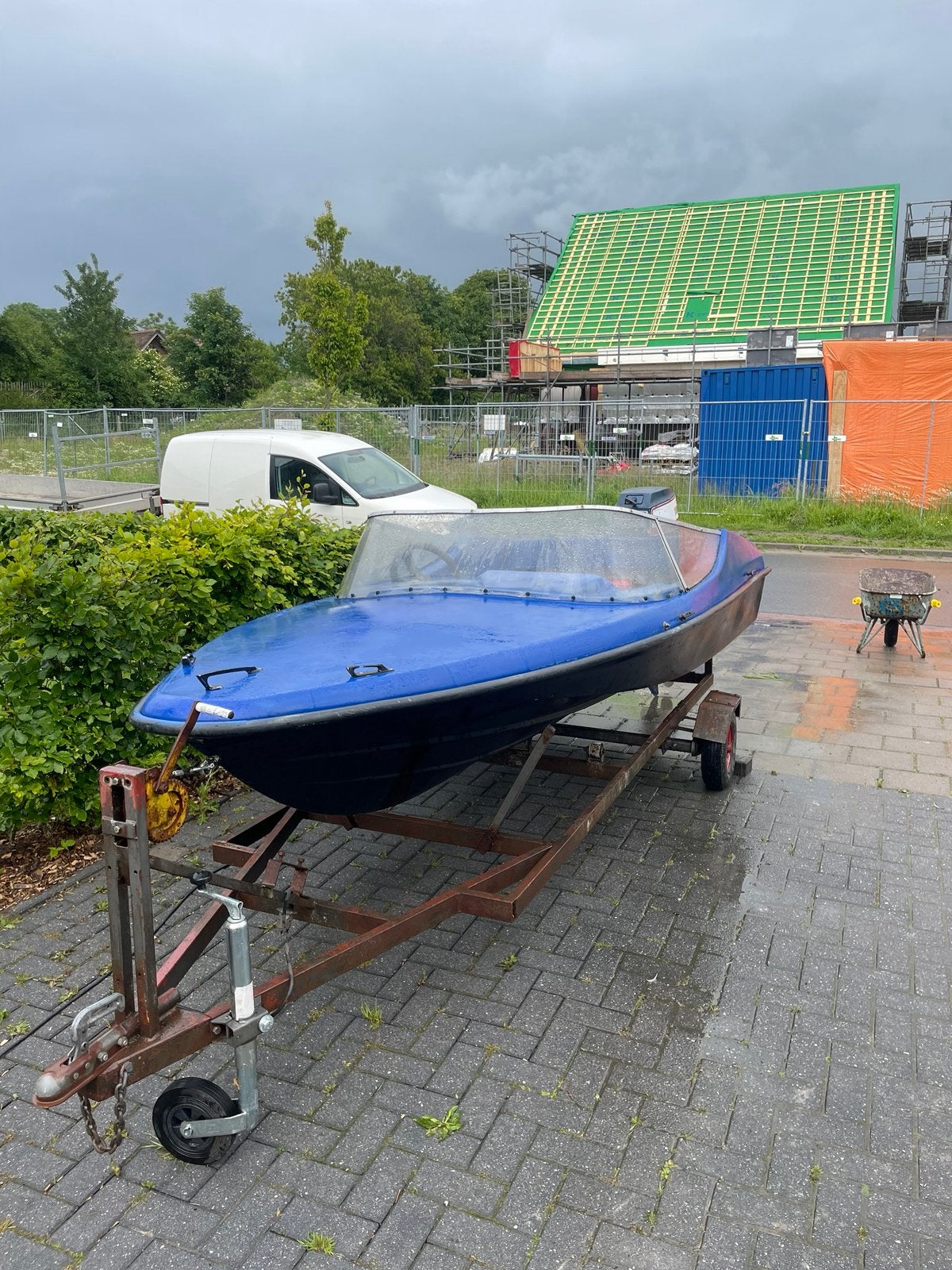 Speedboot 40pk Yamaha, Ophalen, Gebruikt, Elektrische start, Elektrisch