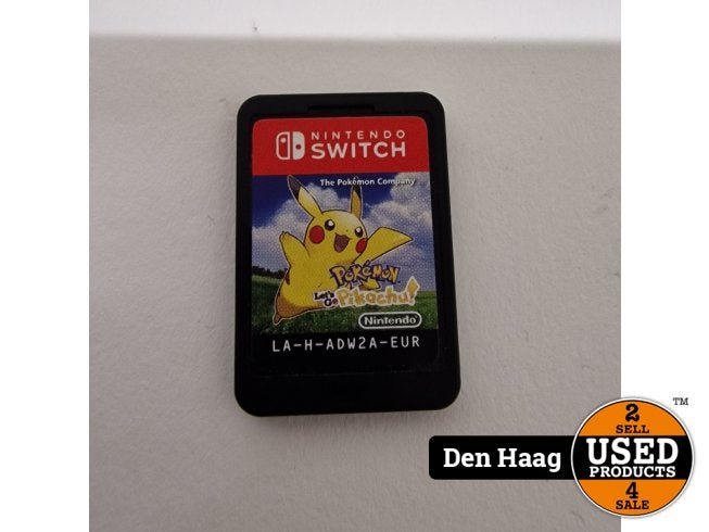 Nintendo Switch | Pokemon: Let's Go Pikachu!, Nintendo, Zo goed als nieuw, Support@nintendo.com, 11-1 Hokotate-cho, Kamitoba, Minami-ku
Kyoto 601-8501
Japan