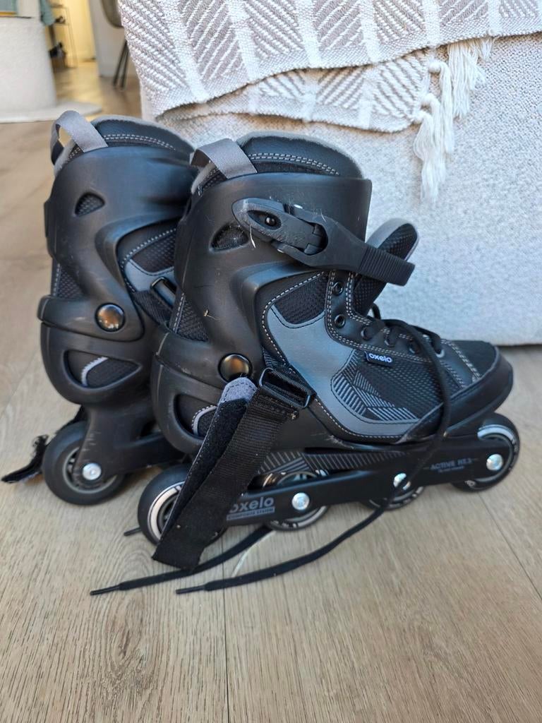 Oxelo Inline Skates - Maat 41 - Zwart/Grijs, Ophalen of Verzenden, Gebruikt