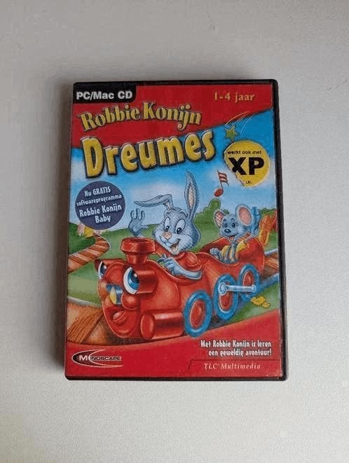 Robbie konijn dreumes PC, 1 speler, Ophalen of Verzenden, Zo goed als nieuw, Vanaf 3 jaar