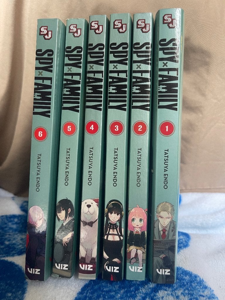 Spy X Family manga vol 1 t/m 6, Meerdere comics, Verzenden, Gelezen, Japan (Manga)