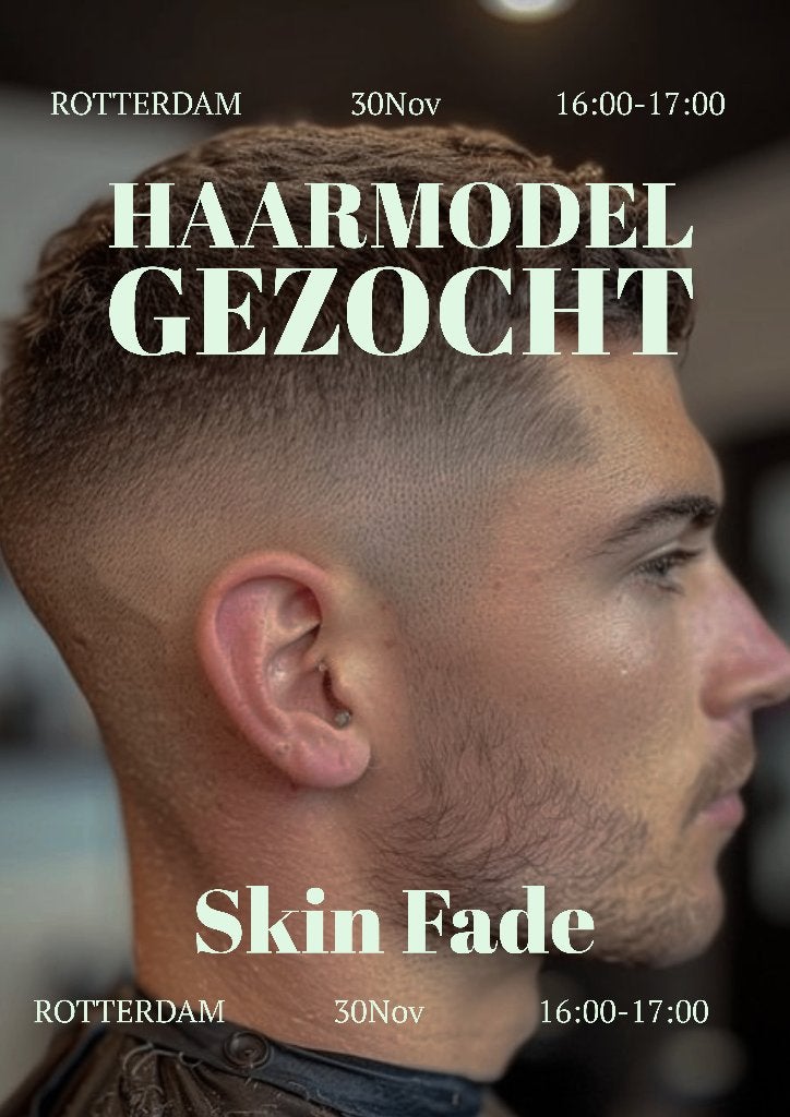 Model gezocht – Skin Fade | Rotterdam, Ophalen, Nieuw, Tondeuse