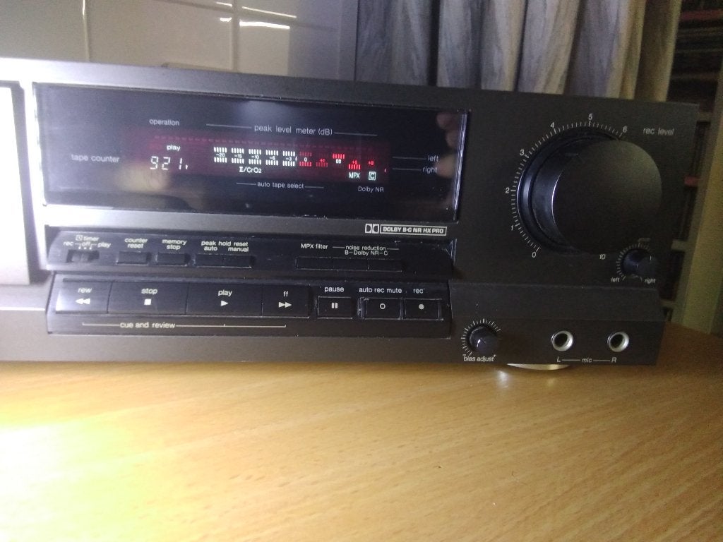 Technics Cassette Deck RS-B465, Audio, Tv en Foto, Cassettedecks, Ophalen of Verzenden, Enkel, Overige merken, Tape counter