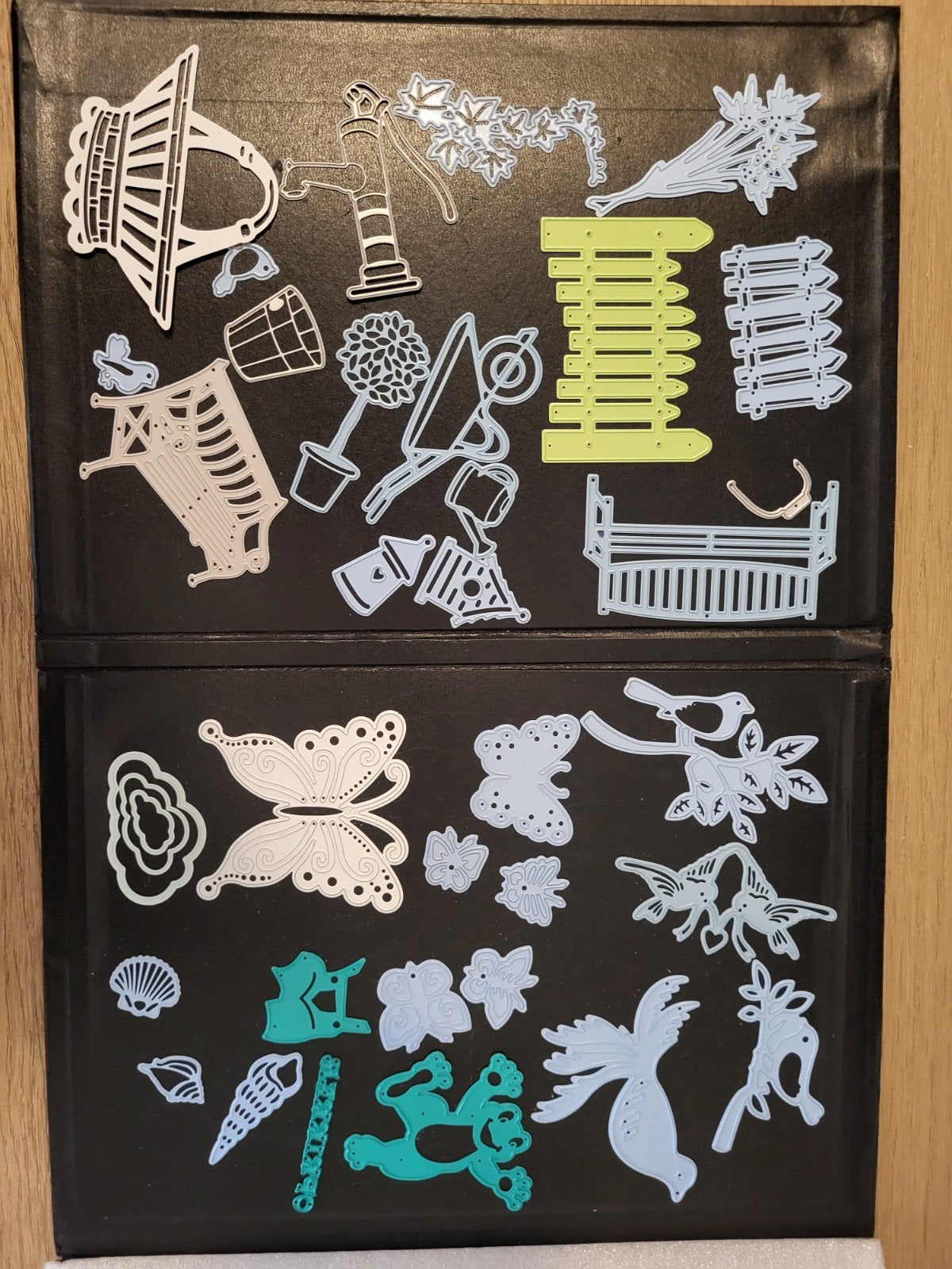 Snijmallen inclusief magneetmappen - Diverse designs, Hobby en Vrije tijd, Geschikt voor snijden, Gebruikt, Overige thema's, Meerkleurig