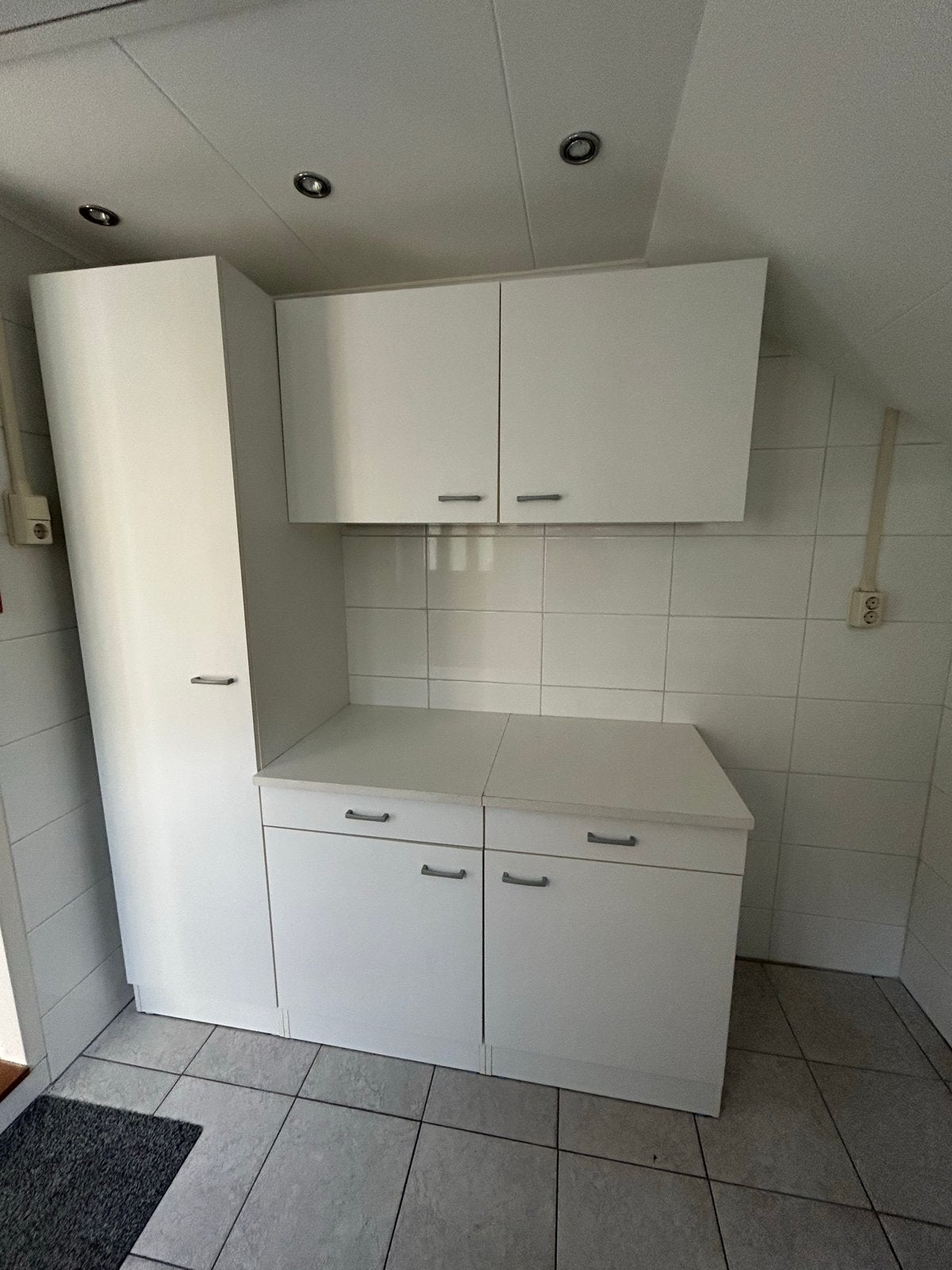 Bijkeuken te koop! Zo snel mogelijk ophalen, Huis en Inrichting, Ophalen, Gebruikt, Wit, Overige typen