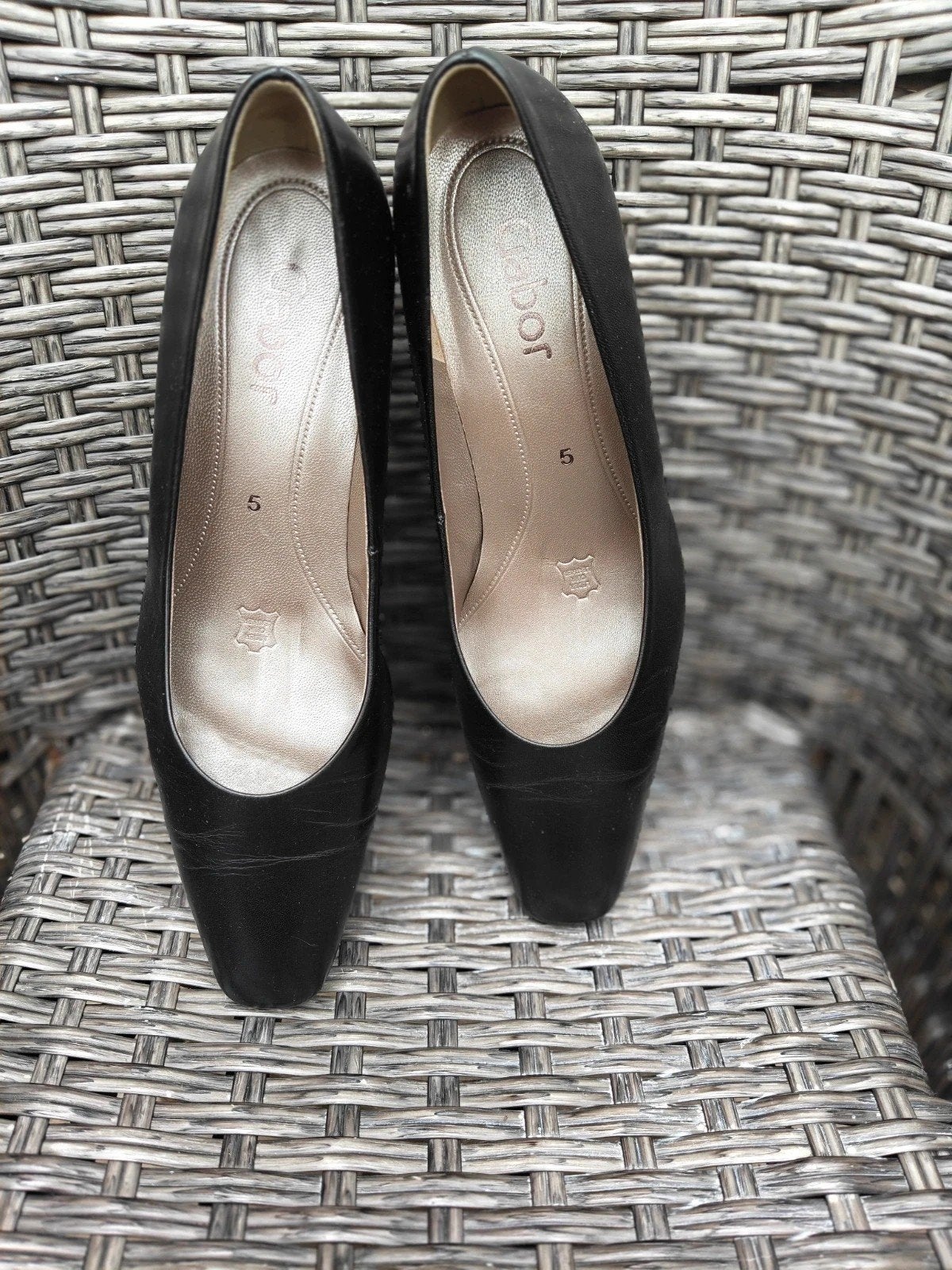 Gabor Pumps Zwart - Maat 38 (ook in blauw), Pumps, Zwart, Gabor, Ophalen of Verzenden