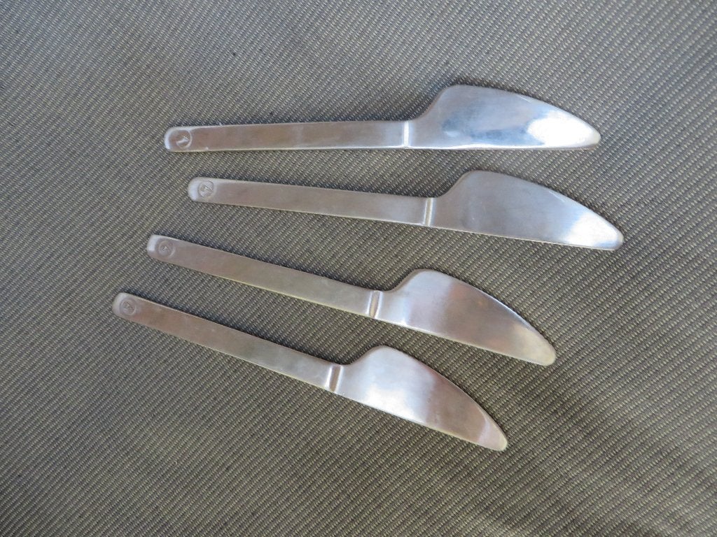 Luchtvaart bestek, Lufthansa Duitsland, messen 1980, design, Ophalen of Verzenden, Gebruikt, Overige typen