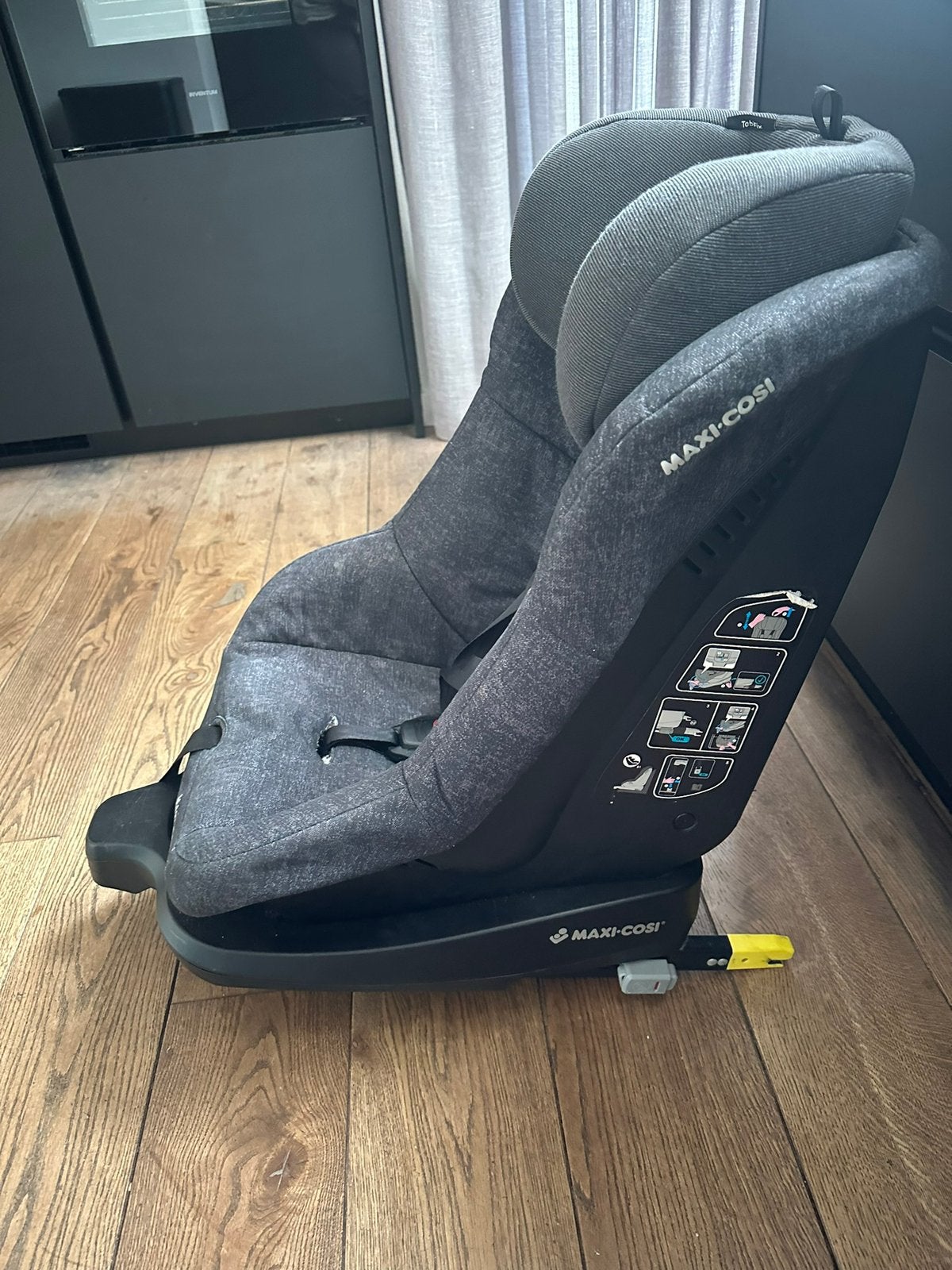 Maxi Cosi TobiFix groep 1, Kinderen en Baby's, Ophalen, Gebruikt, 9 t/m 18 kg, Isofix