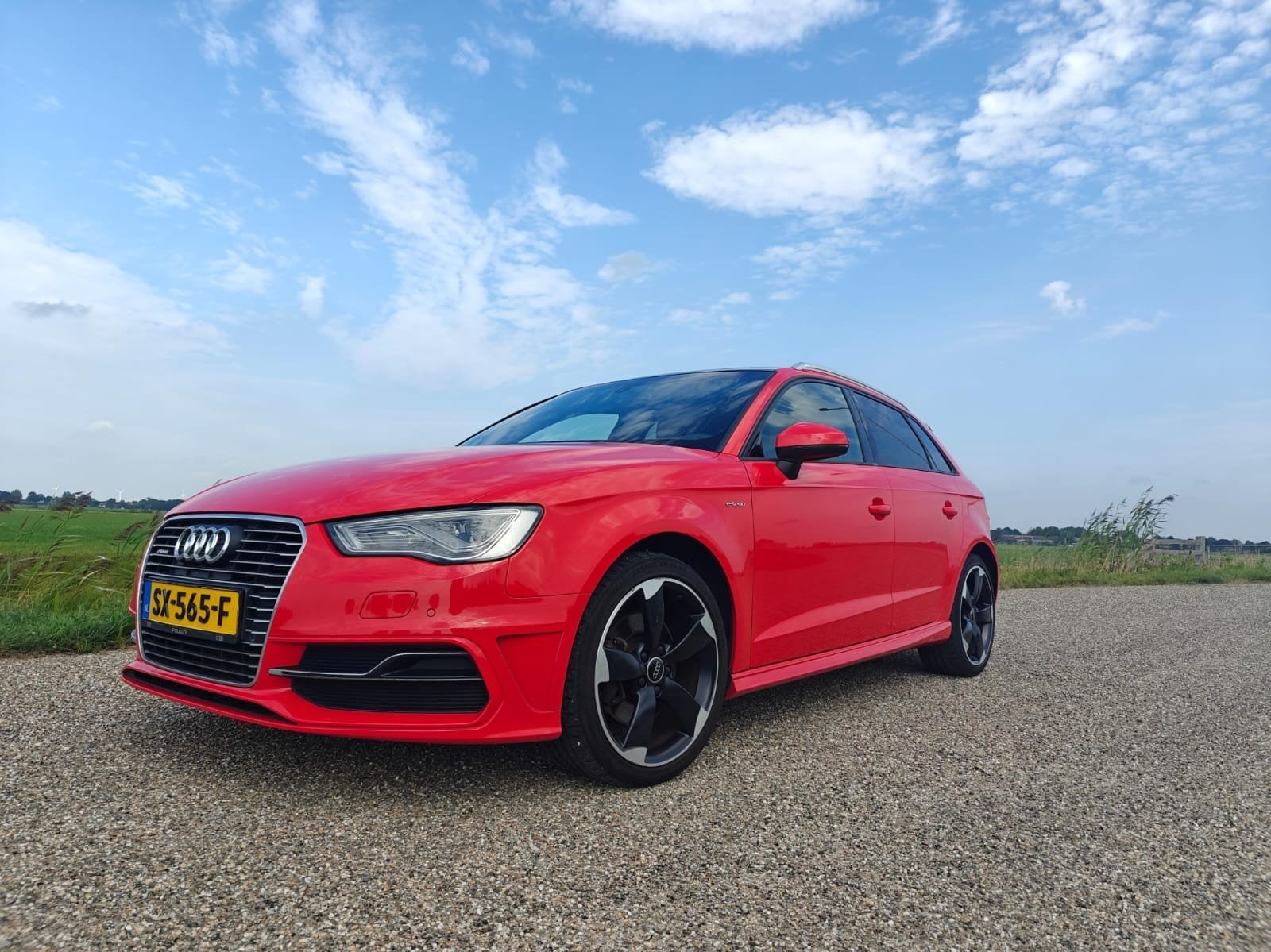 schitterend mooie Audi A3 1.4 Tfsi 204pk E-tron S line, Auto's, Audi, Zwart, 4 cilinders, Leder en Stof, 1395 cc
