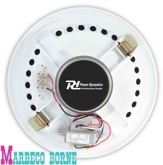 Luidspreker,Plafondspeaker 100Volt 8inch Basic Wit, Audio, Tv en Foto, Overige merken, Overige typen, Info@marbeco.nl, Minder dan 60 watt