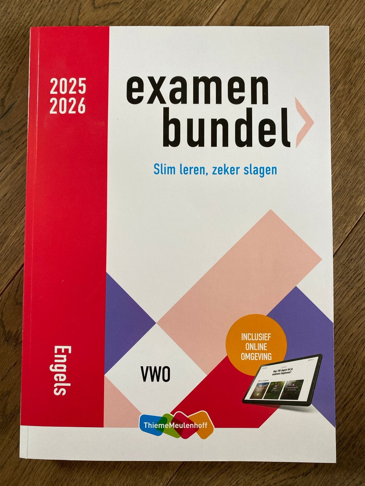 Examenbundel Engels VWO 2025-2026 inclusief online, Ophalen of Verzenden, Zo goed als nieuw, WO