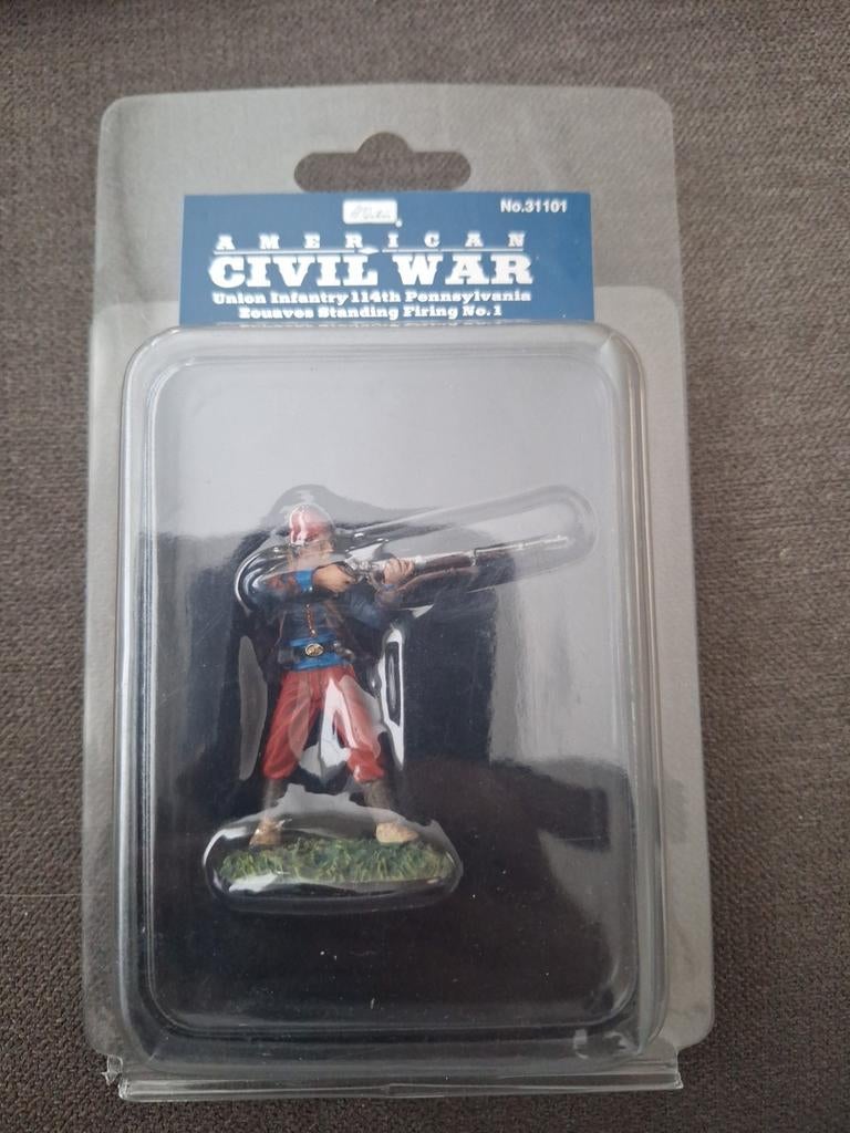Amerikaanse Burgeroorlog Union Infanterie Figuur, Hobby en Vrije tijd, Ophalen of Verzenden, Nieuw, Groter dan 1:35