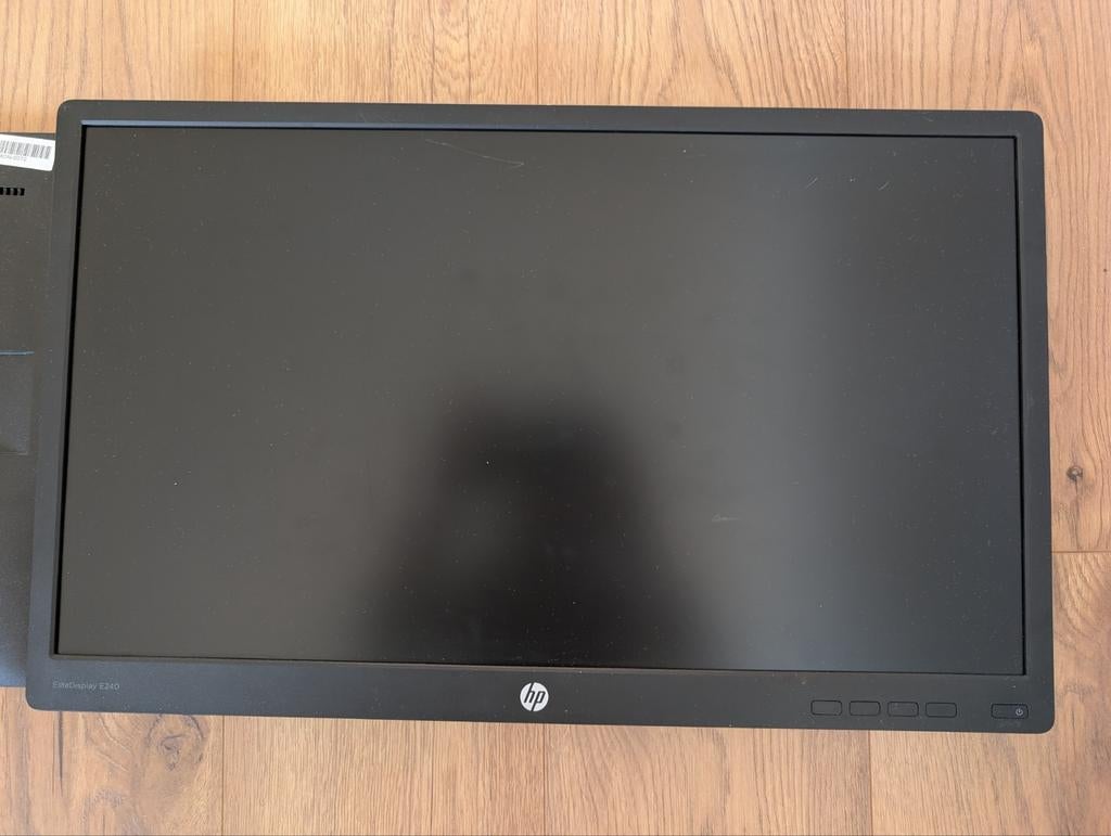2x HP EliteDisplay E240 (zonder voet), Ophalen, Gebruikt, IPS, Full HD