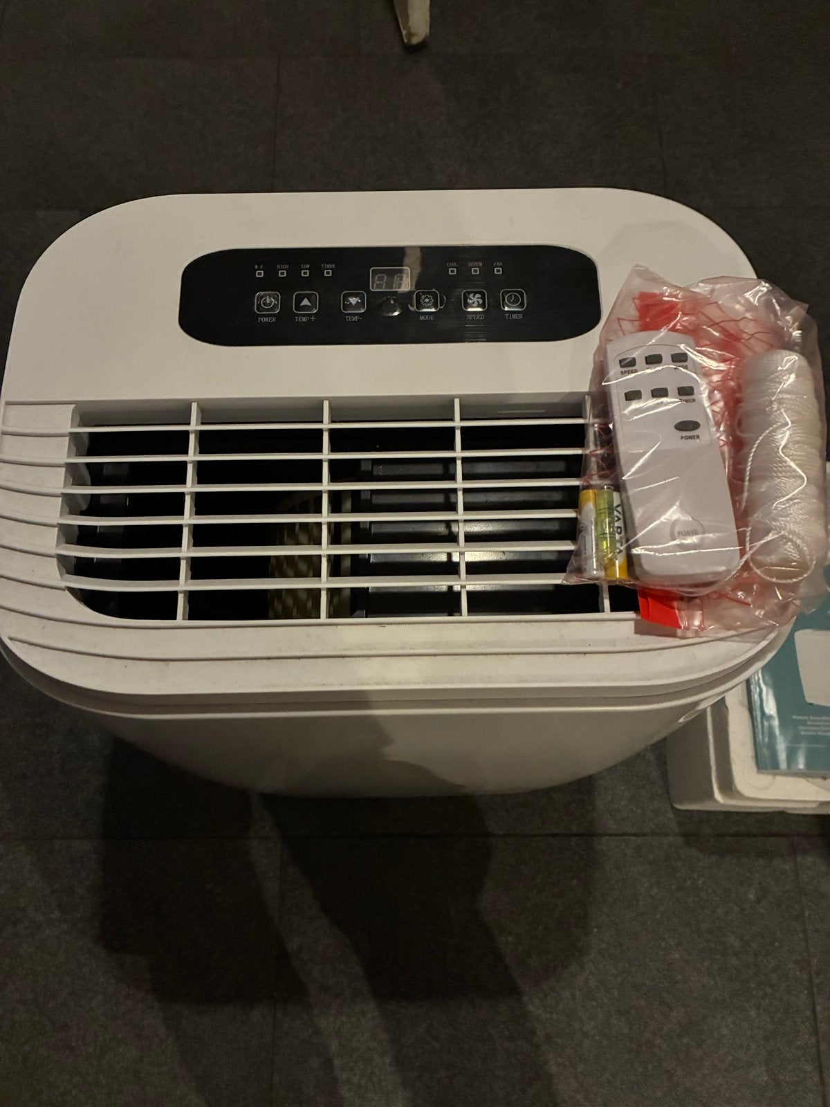 Mobiele airco Fuave ACB12K02 compleet   (lees tekst), Ophalen, Minder dan 60 m³, 3 snelheden of meer, Zo goed als nieuw
