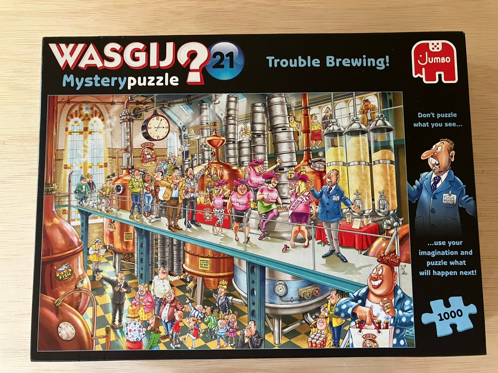 Wasgij Mystery #21, Ophalen of Verzenden, 500 t/m 1500 stukjes, Zo goed als nieuw