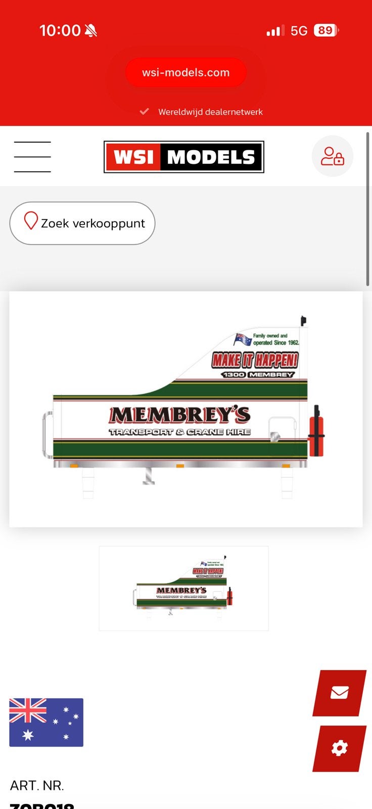 Ballast box Membrey’s, Ophalen of Verzenden, Bus of Vrachtwagen