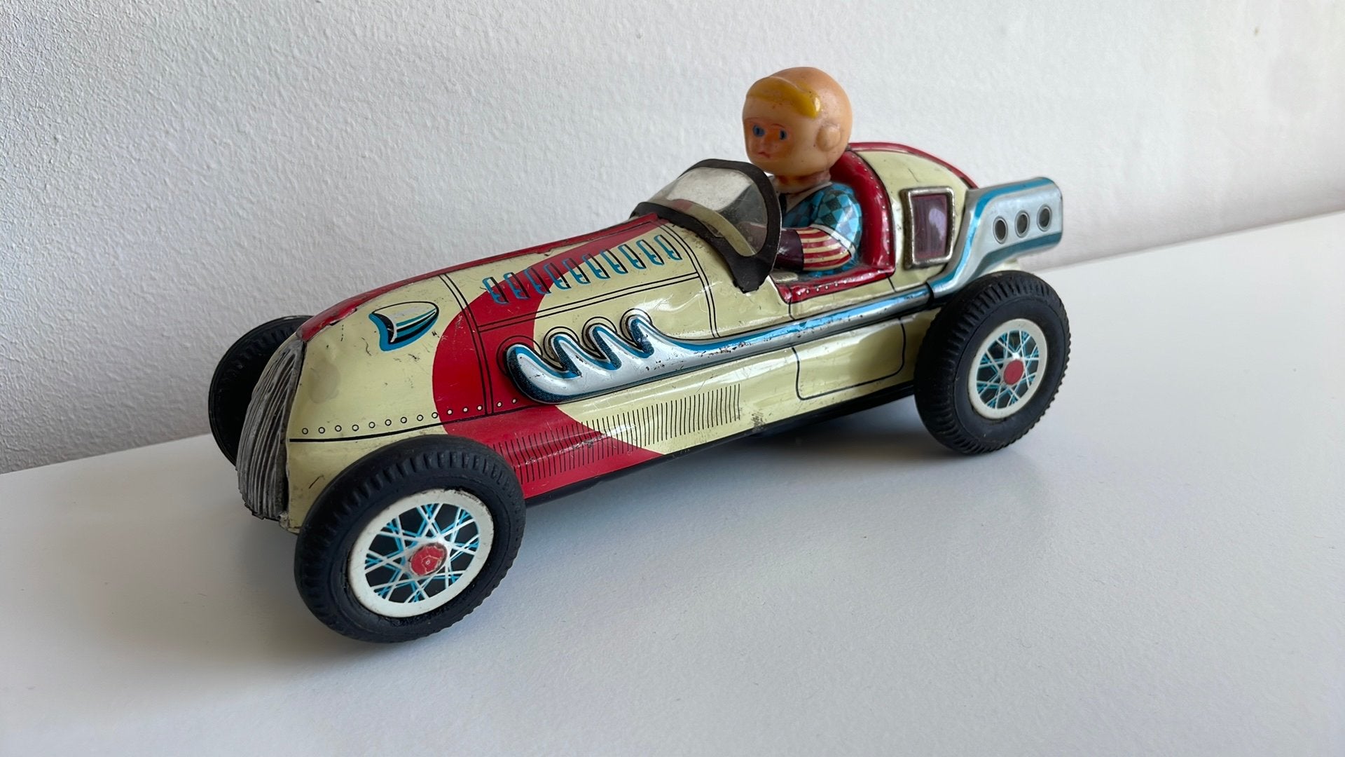 Blikken speelgoed racer japan AAA racewagen, Ophalen of Verzenden