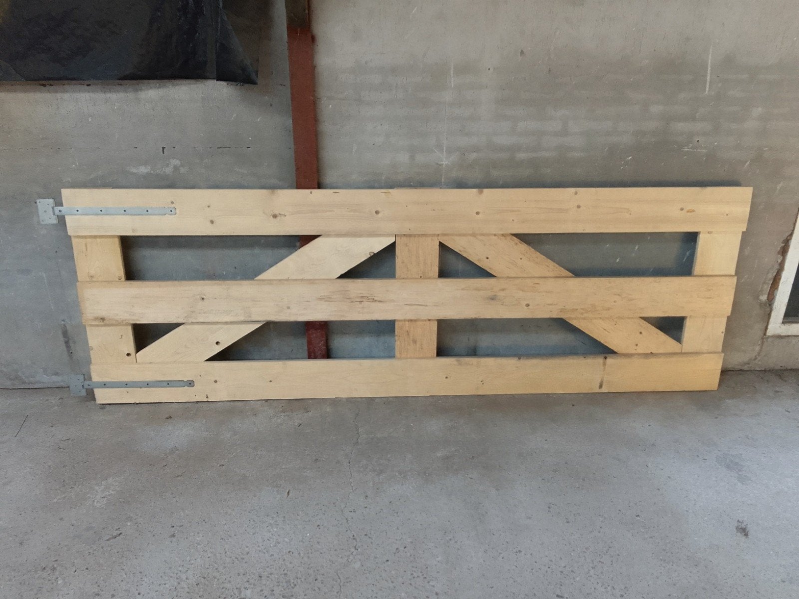 Land weide hek, Tuin en Terras, Ophalen, Nieuw, Hout, Tuinhek