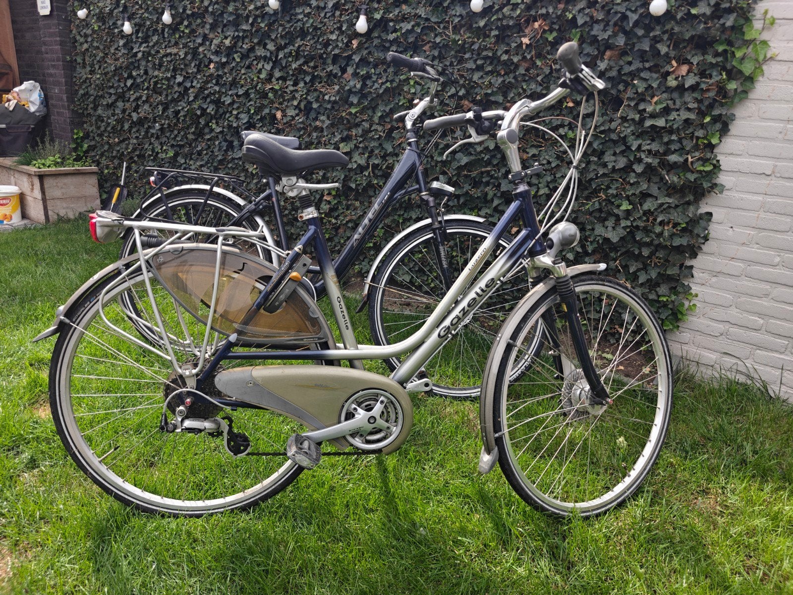 Gazelle en Altec damesfietsen, Fietsen en Brommers, Versnellingen, Schijfrem, Ophalen, Overige merken