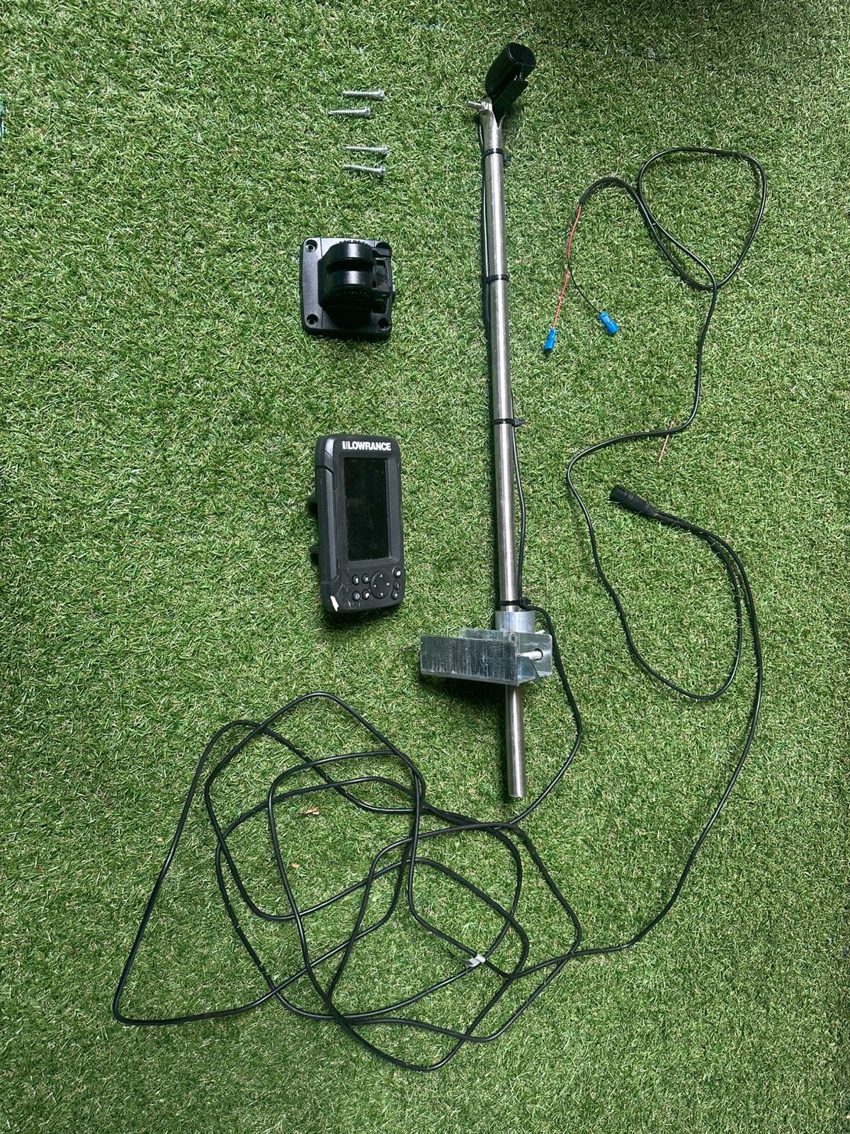 Lowrance hook 4x, Ophalen, Gebruikt, Complete set