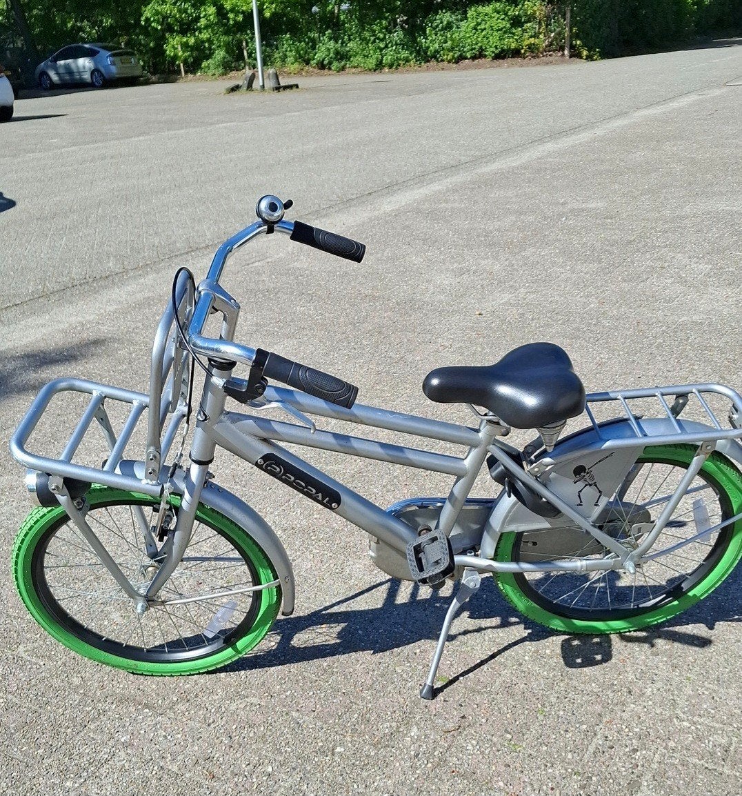 Jongensfiets met voordrager (5-7 jaar), Ophalen, Gebruikt, Terugtraprem, 16 inch