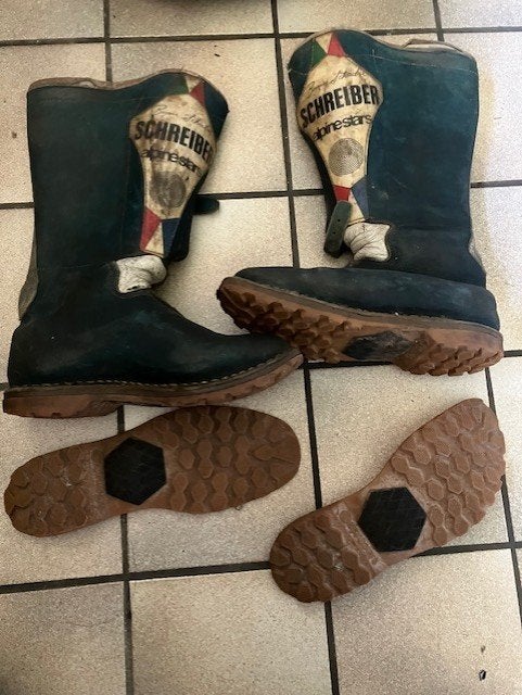 Bernie Schreiber originele vintage Alpinestars trail laarzen, Motoren, Heren, Ophalen of Verzenden, Alpinestars, Laarzen