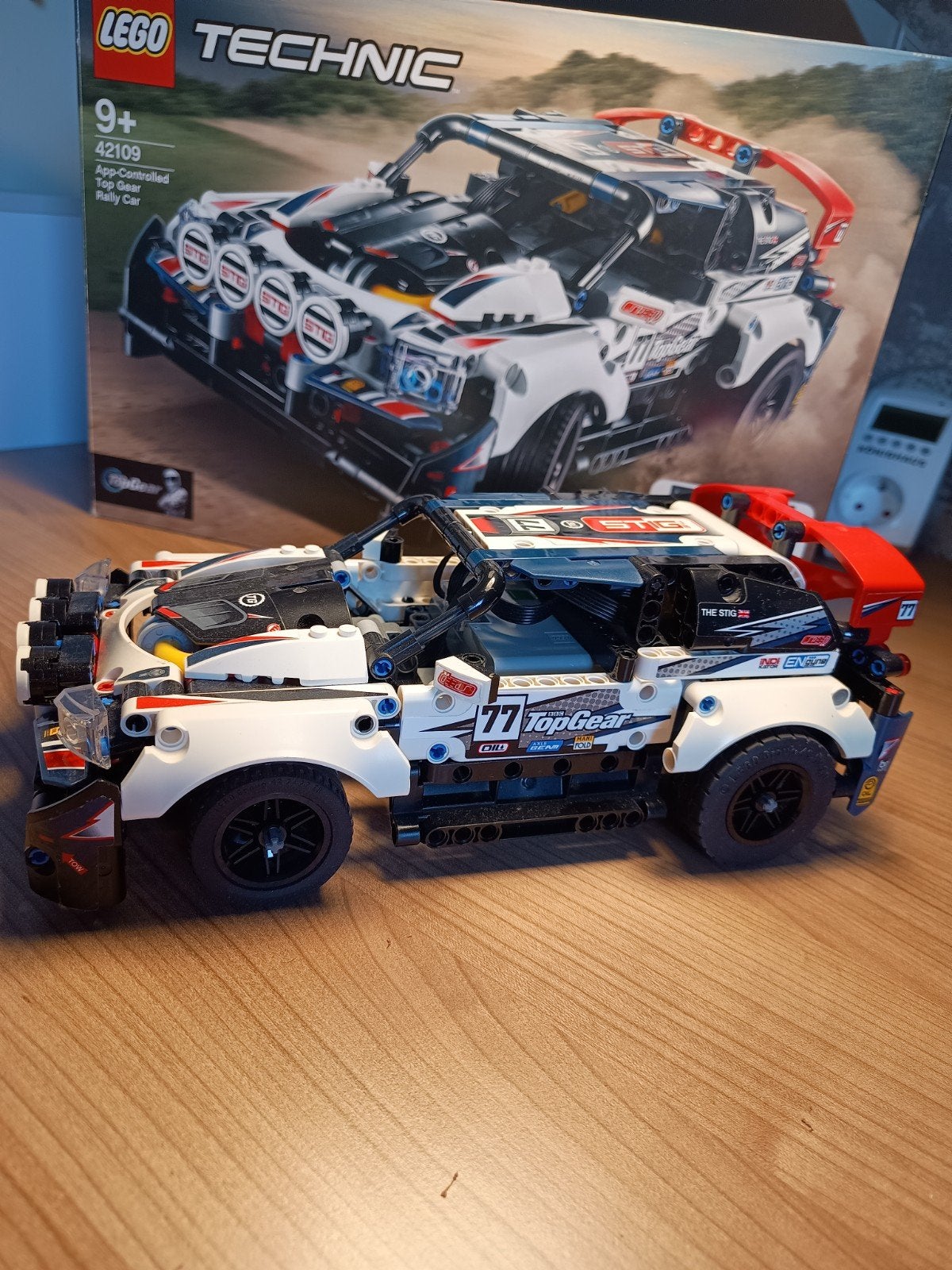 Lego Technic 42109 App-Controlled Top Gear Rally Car, Inclusief instructies, Lego, Ophalen of Verzenden, Zo goed als nieuw
