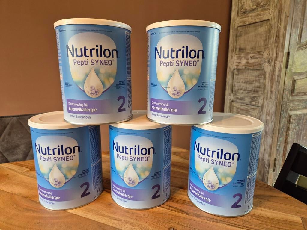 5x Nutrilon Pepti SYNEO 2 - Koemelkeiwitallergie, Kinderen en Baby's, Babyvoeding en Toebehoren, Ophalen of Verzenden, Nieuw, Overige typen