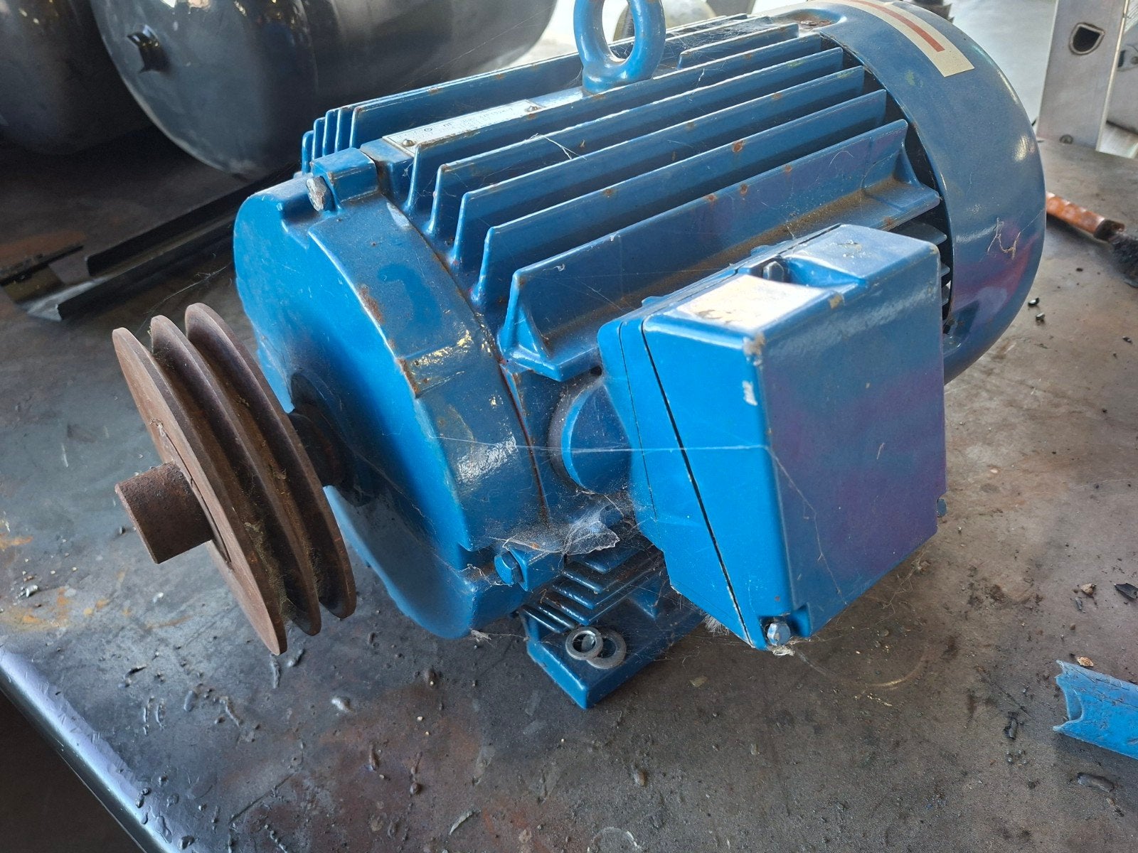 electromotor 11kw, Ophalen, Zo goed als nieuw, Elektromotor, 1800 rpm of meer